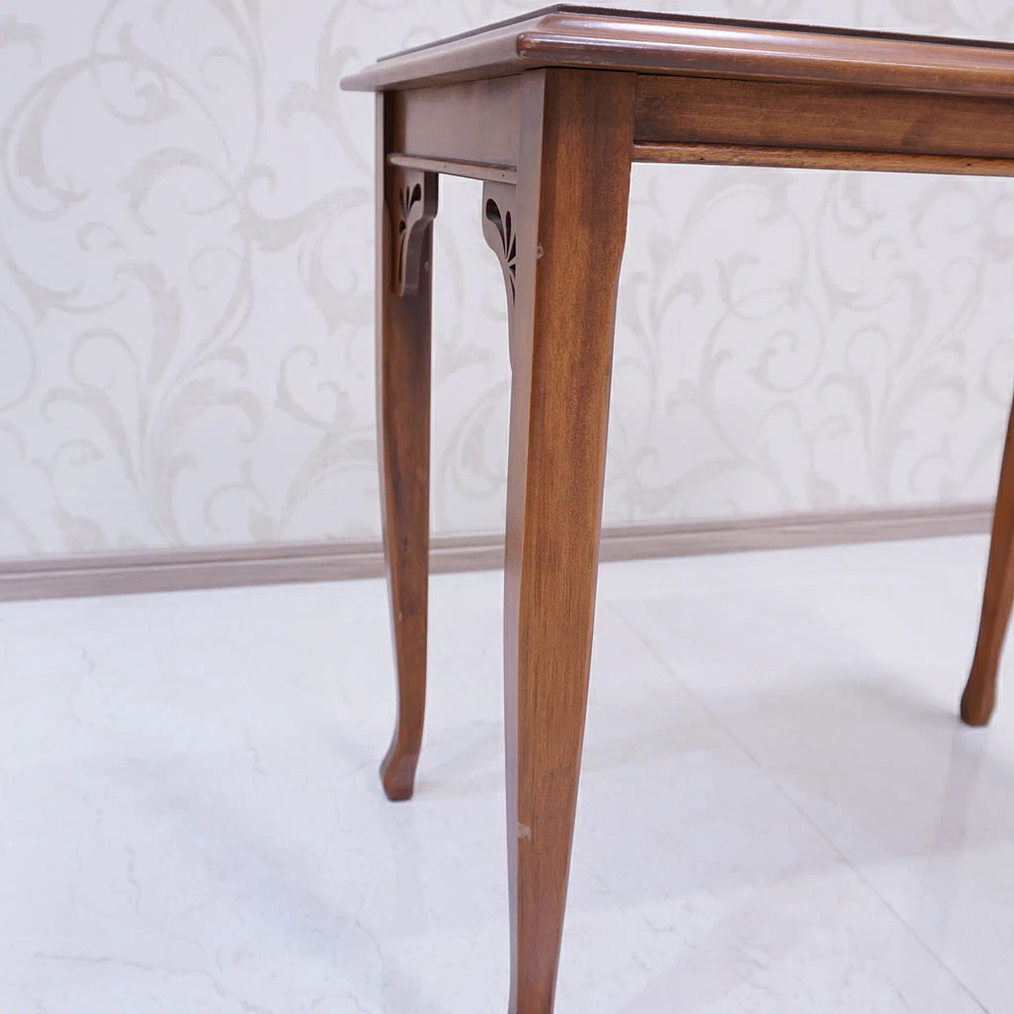 【アンティーク】 ネストテーブル 2点セット / 
 / 猫脚