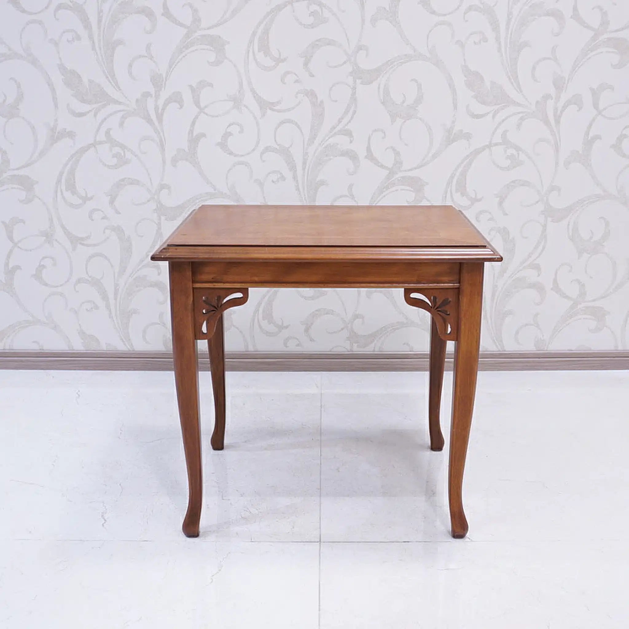 【アンティーク】 ネストテーブル 2点セット / 
 / 猫脚