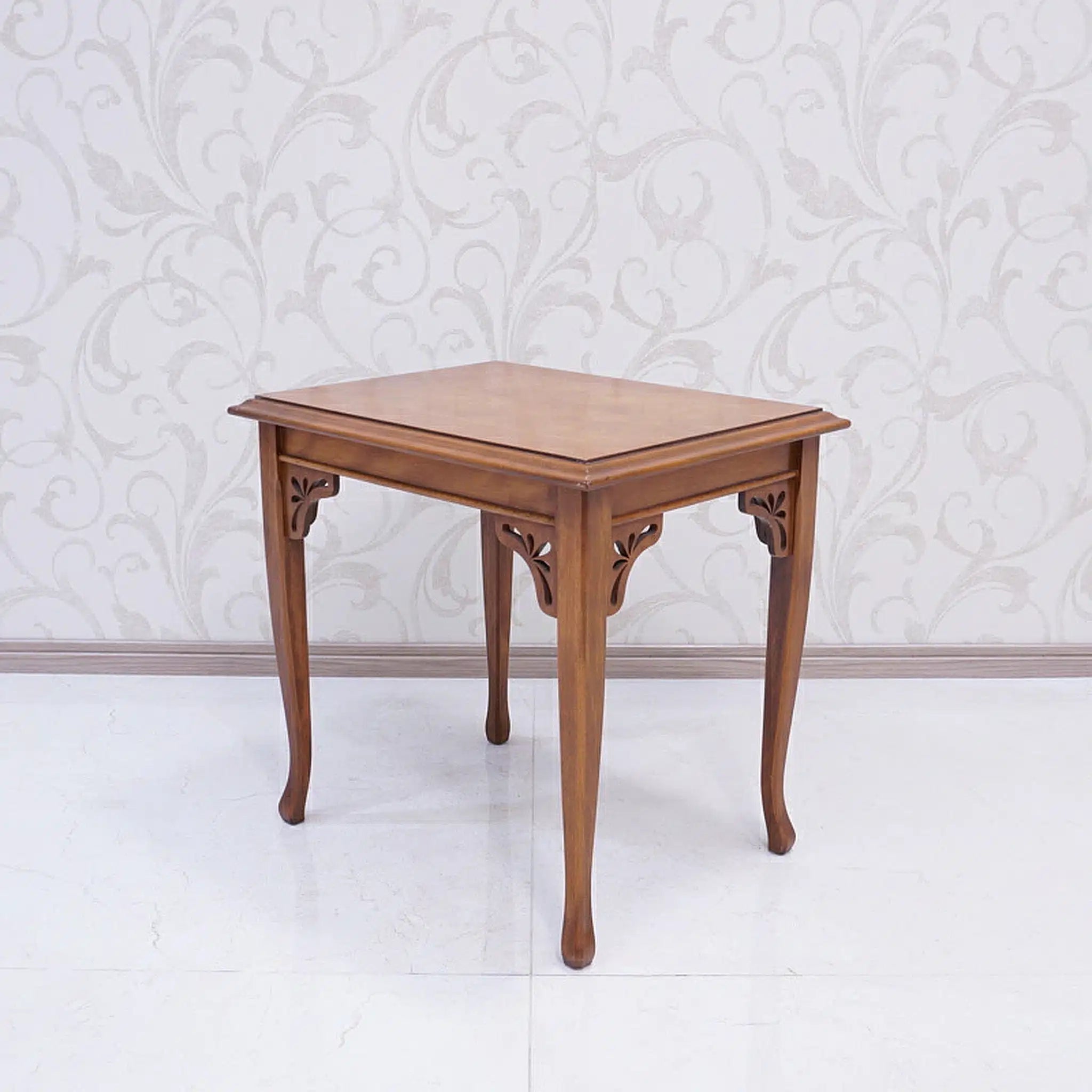 【アンティーク】 ネストテーブル 2点セット / 
 / 猫脚