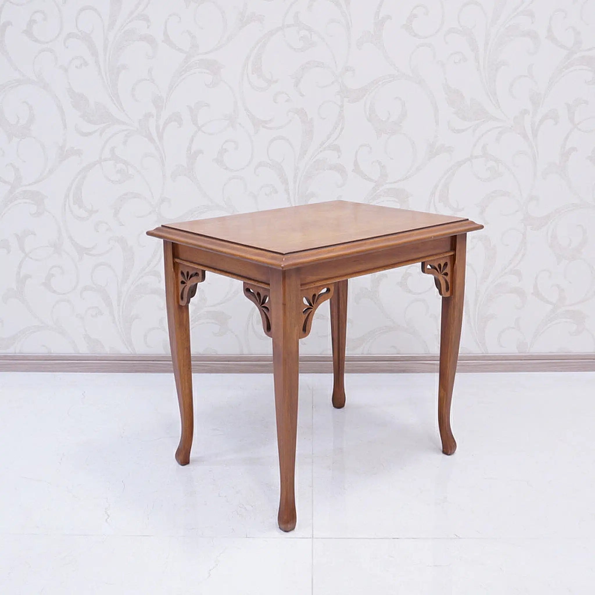 【アンティーク】 ネストテーブル 2点セット / 
 / 猫脚