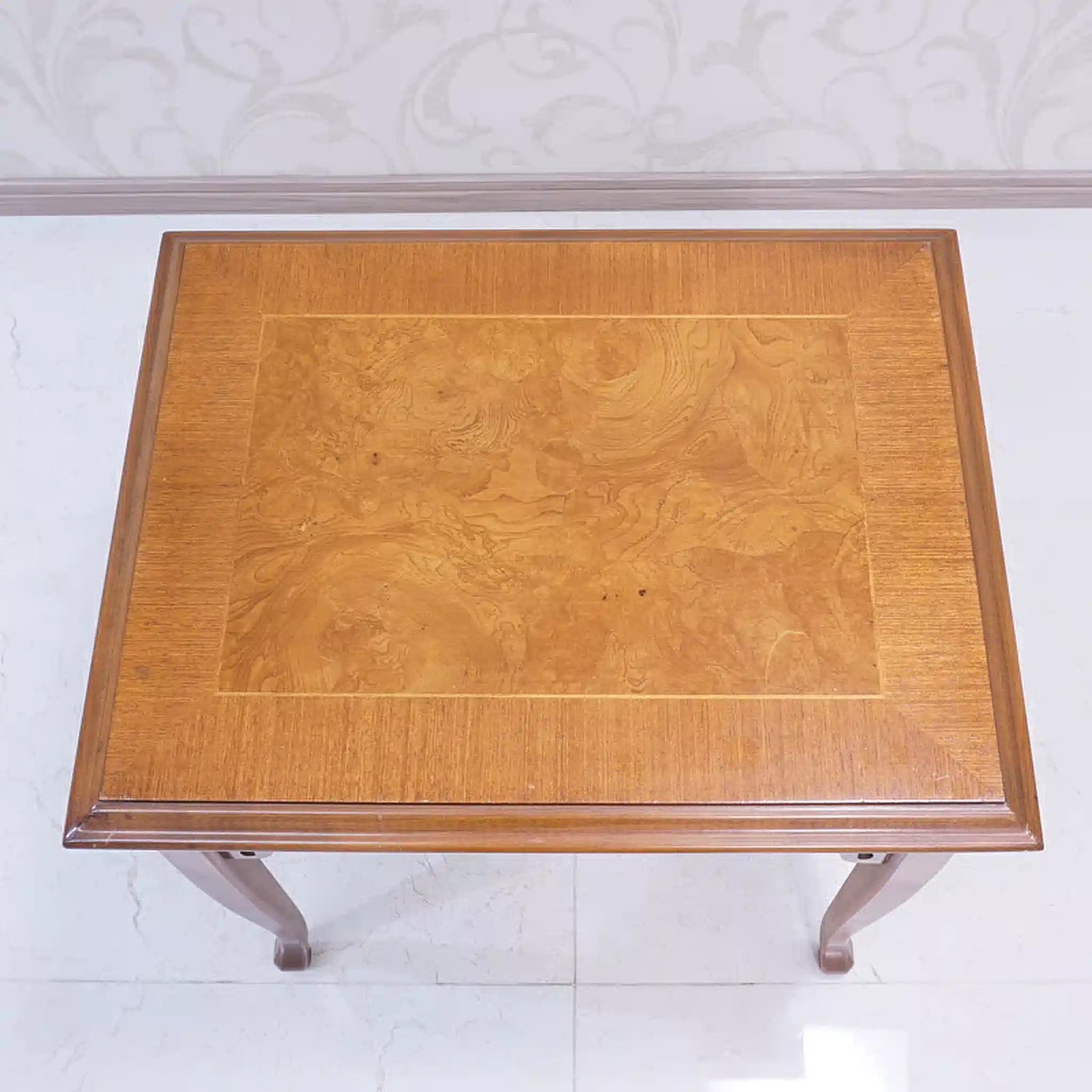 【アンティーク】 ネストテーブル 2点セット / 
 / 猫脚