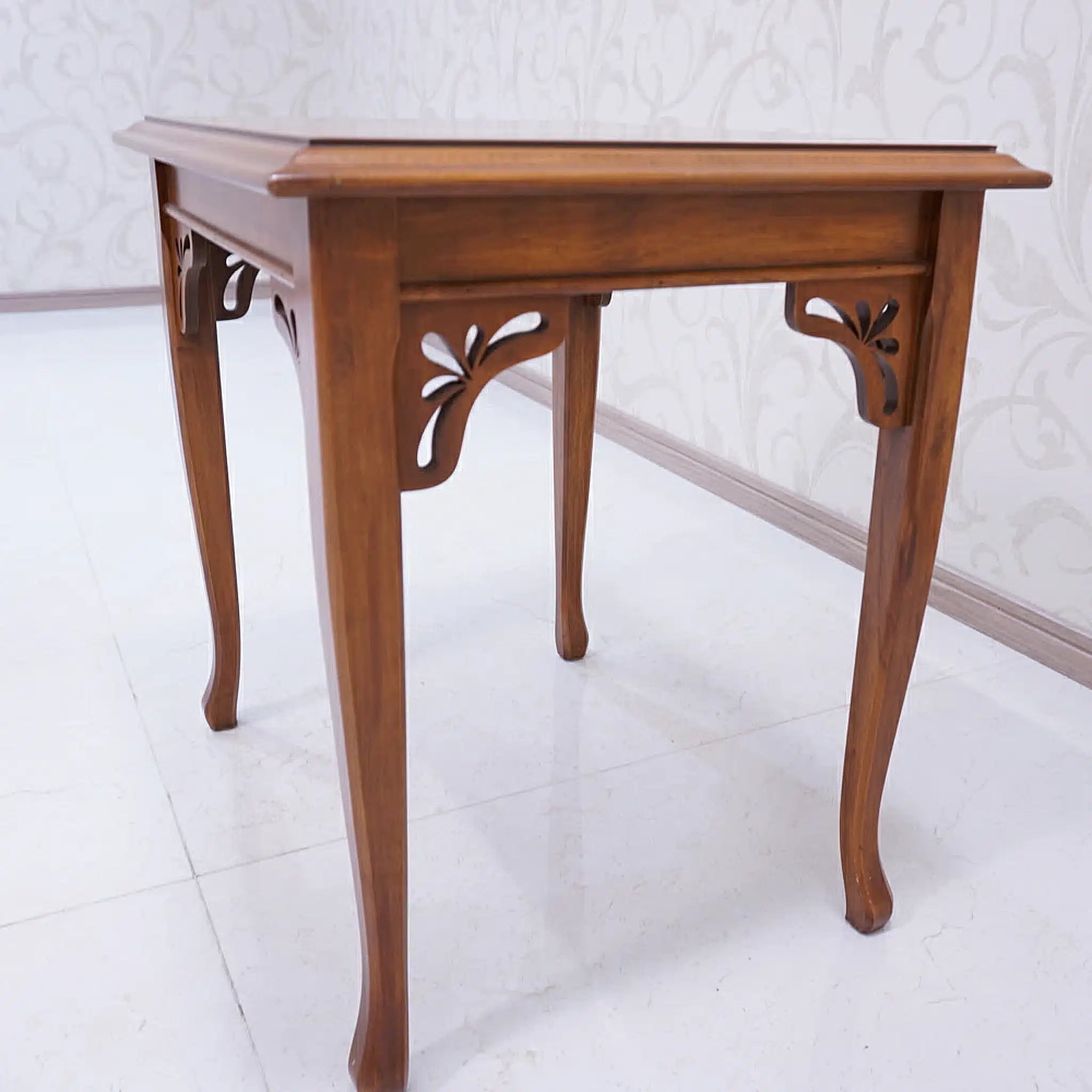 【アンティーク】 ネストテーブル 2点セット / 
 / 猫脚