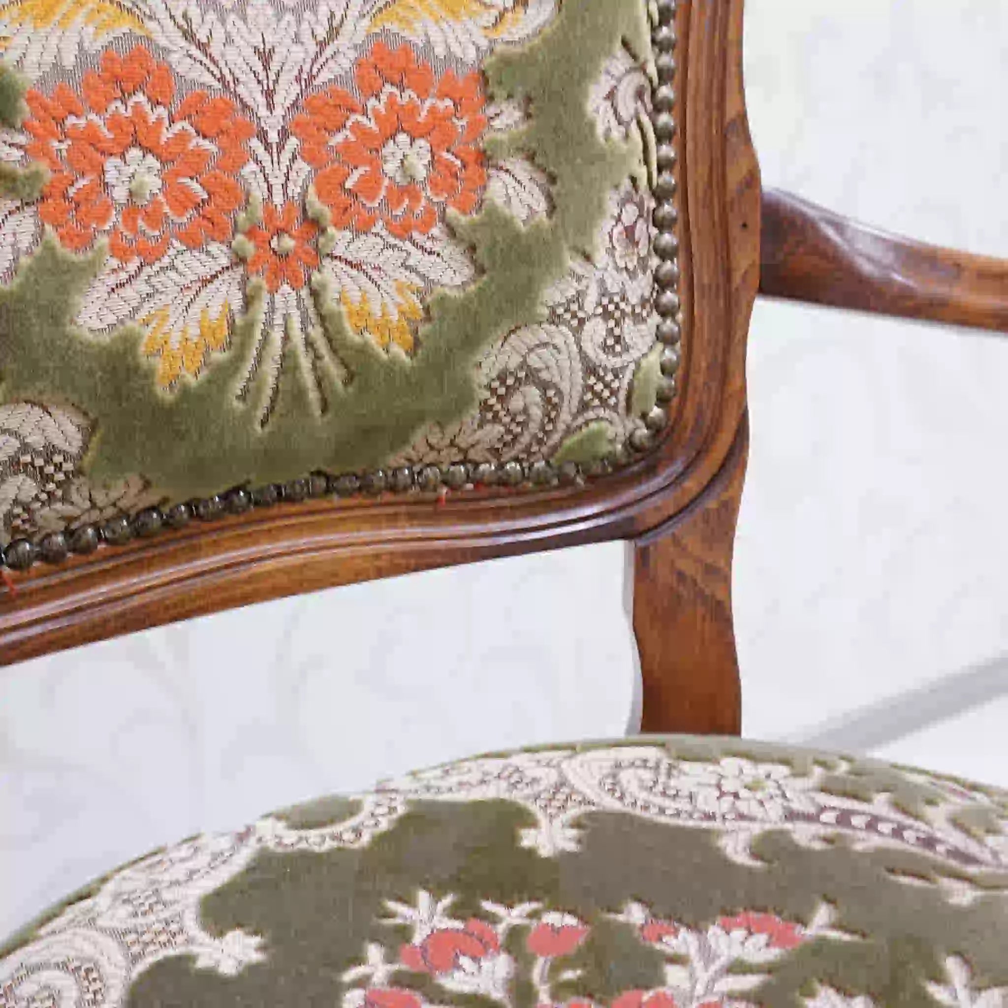 古董扶手椅,Kinkazan Weave,Greggio Massimo