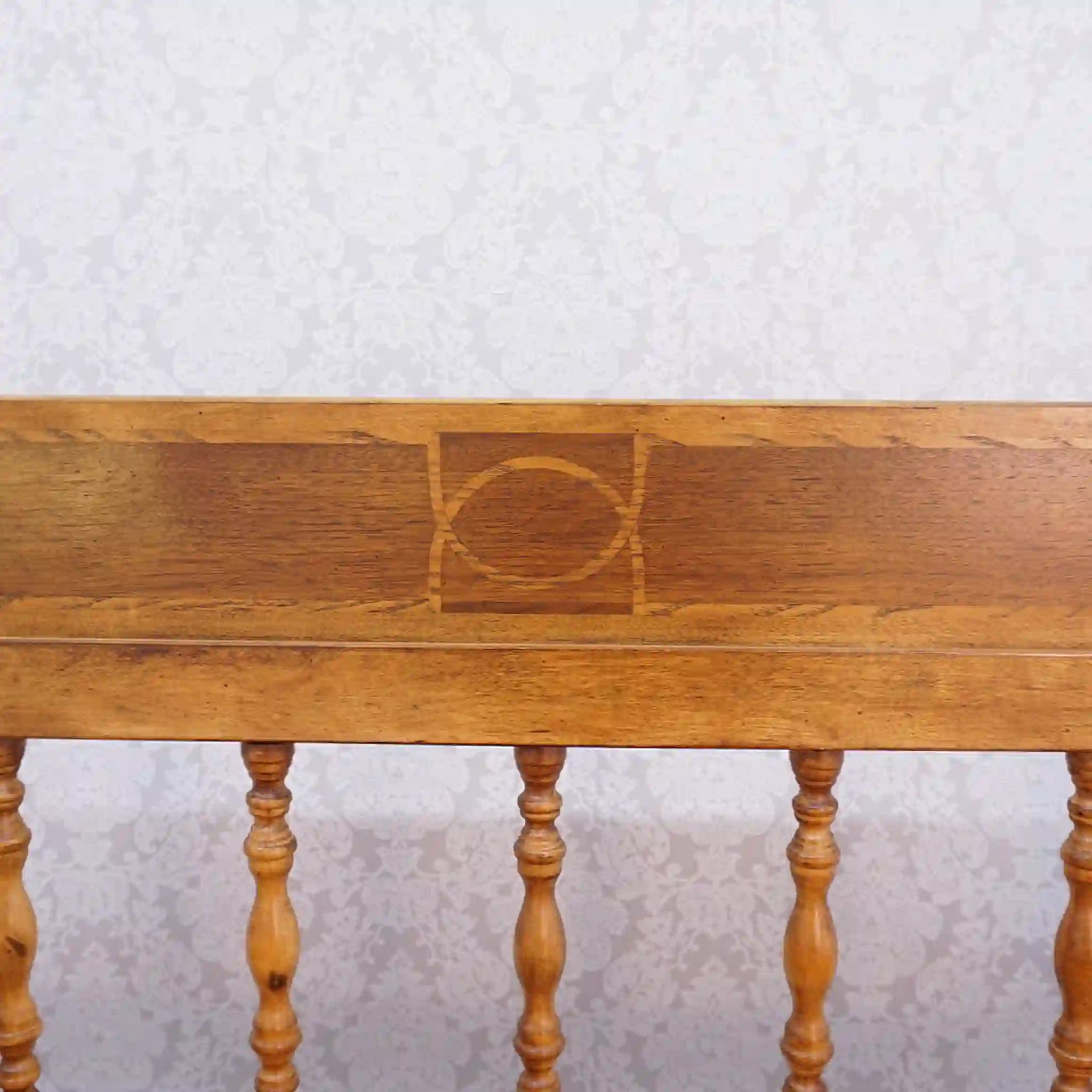 【アンティーク】 アンティークベンチチェア /
/ 収納付き