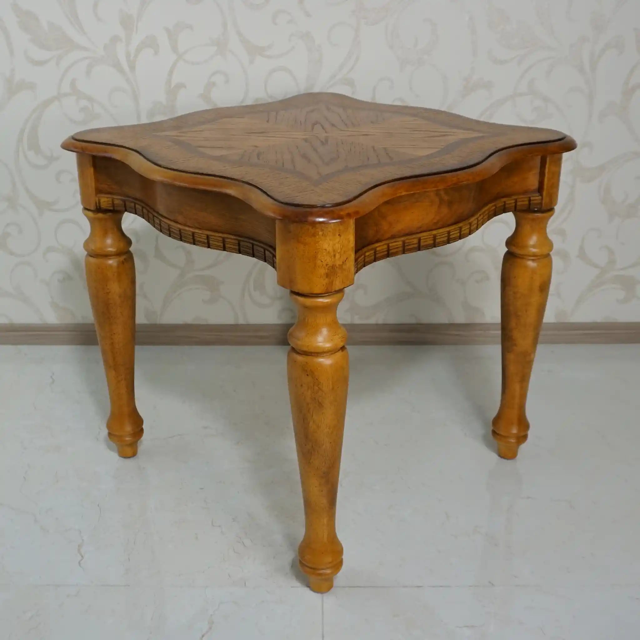 【アンティーク】 スクエアカフェテーブル /