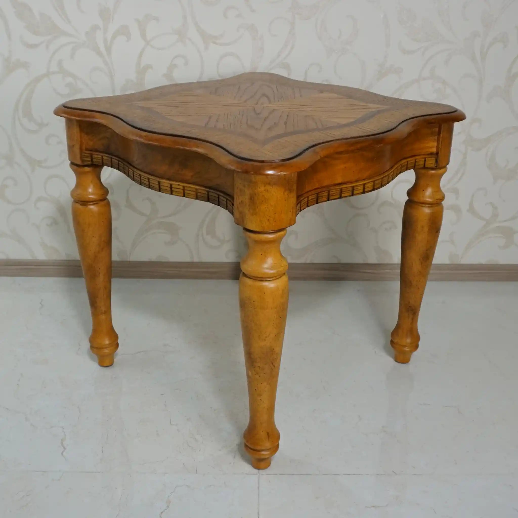 【アンティーク】 スクエアカフェテーブル /