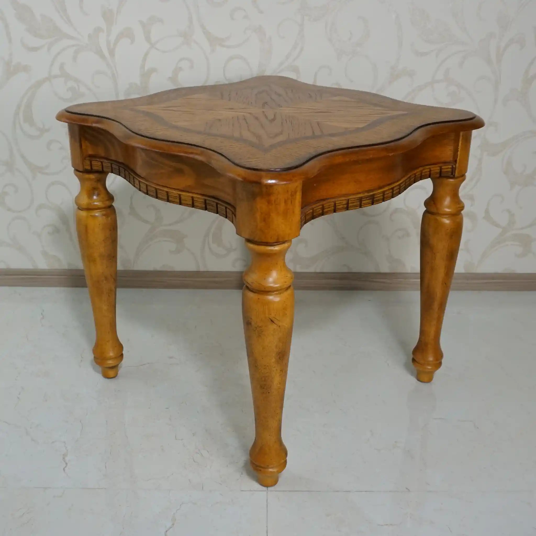 【アンティーク】 スクエアカフェテーブル /