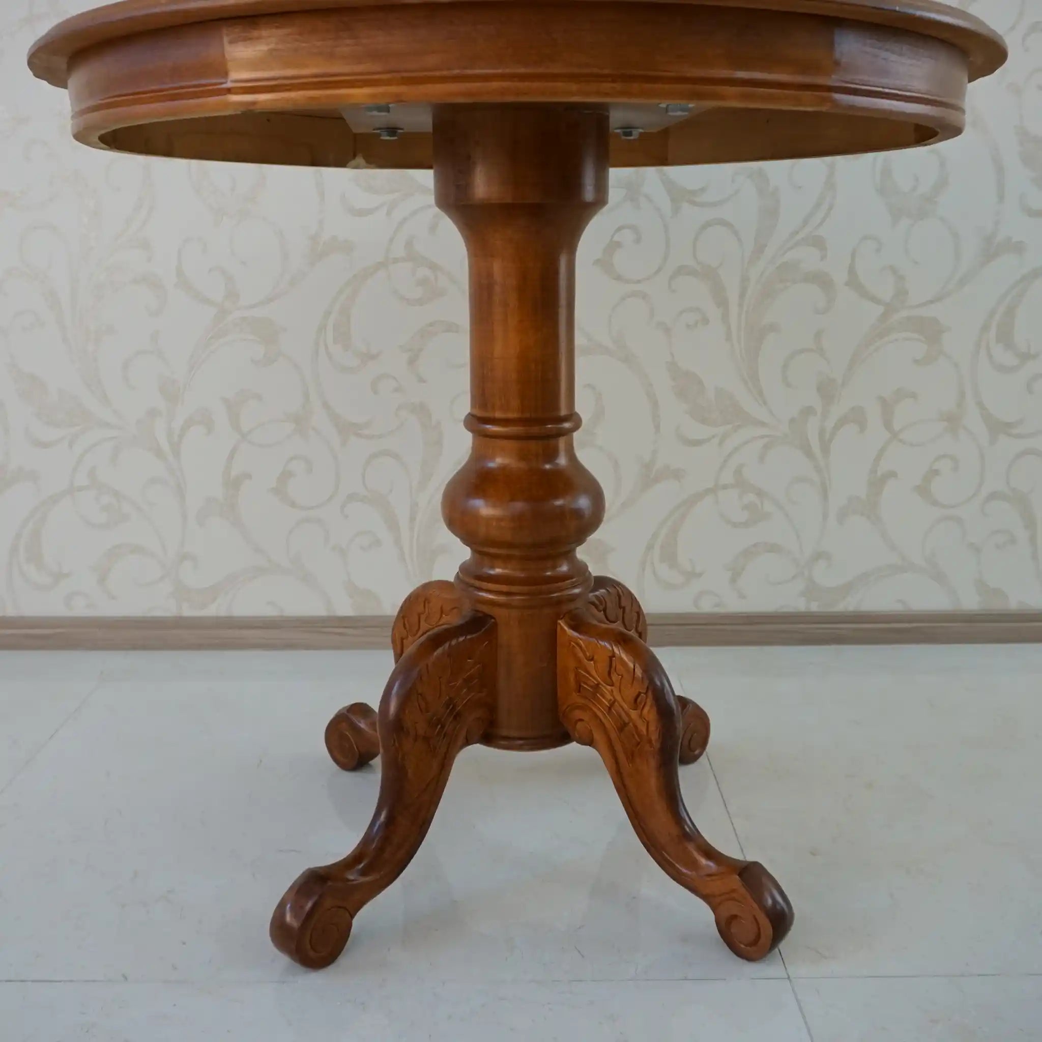 【アンティーク】 カフェテーブル /
/ イタリア / 象嵌(インレイ)