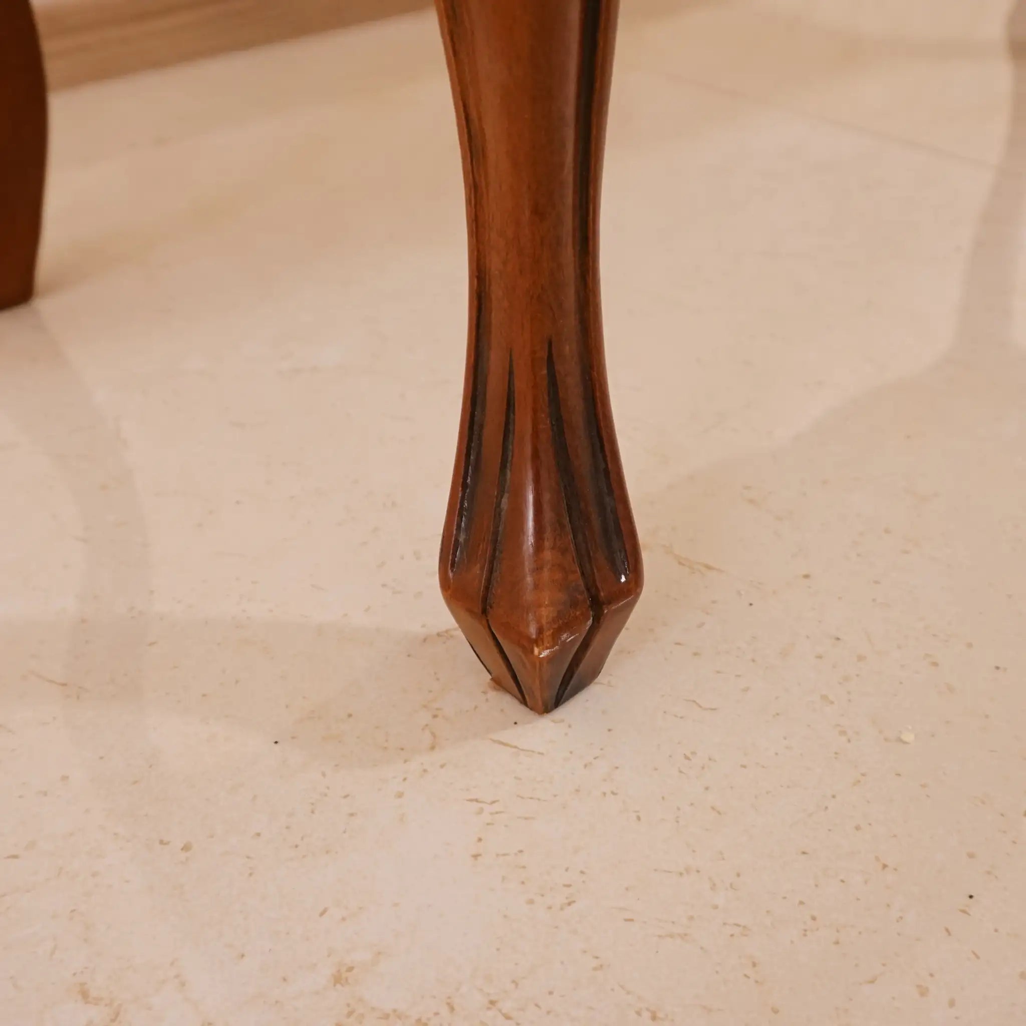 【アンティーク】フットスツール ストライプ