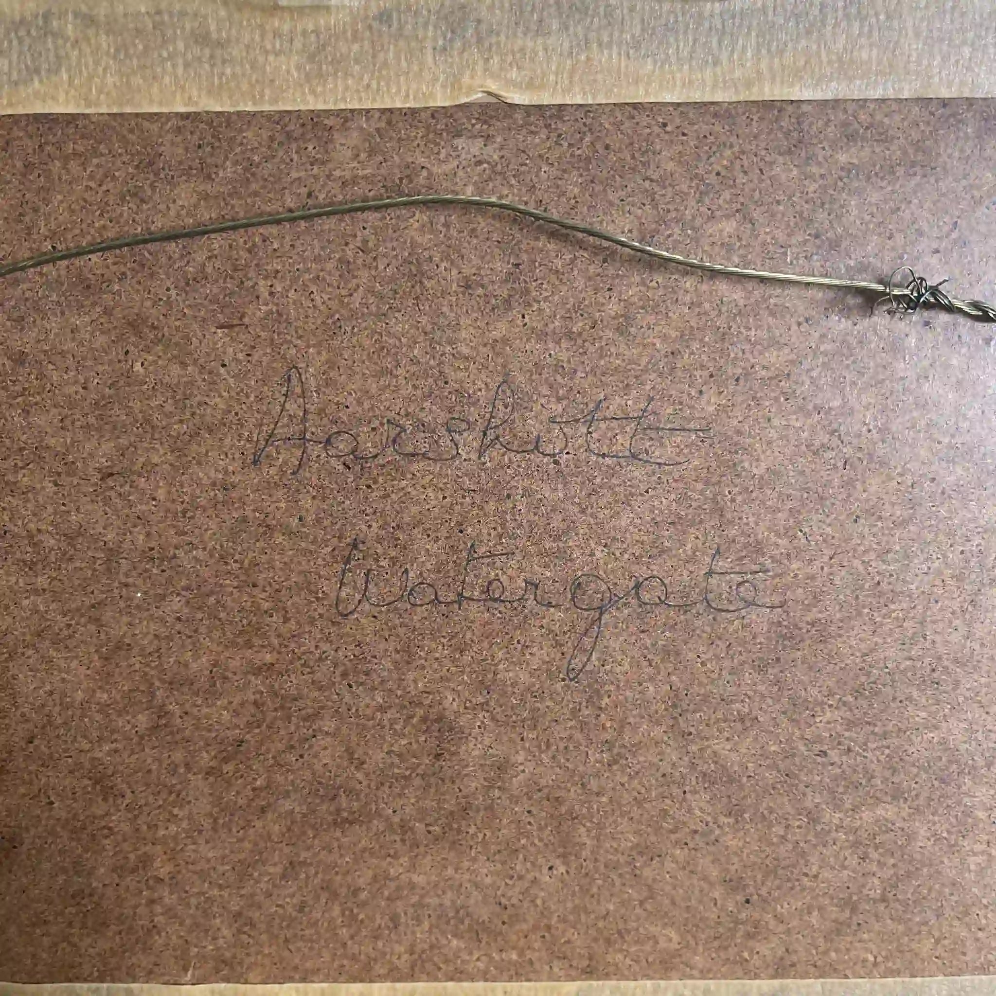 【复古】复制品/ w.l. BRUCKMAN /“Aerschot / Watergate”(阿尔斯科特水门)/ 20世纪初(推测)/纸/英国/ 爱德华迪恩框架