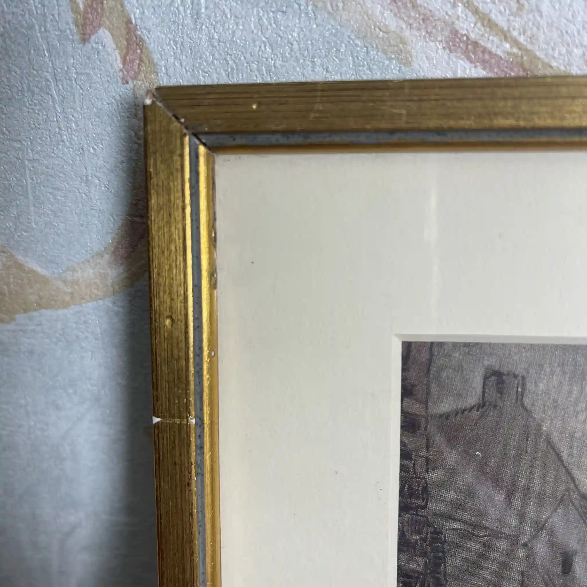 【复古】复制品/ w.l. BRUCKMAN /“Aerschot / Watergate”(阿尔斯科特水门)/ 20世纪初(推测)/纸/英国/ 爱德华迪恩框架