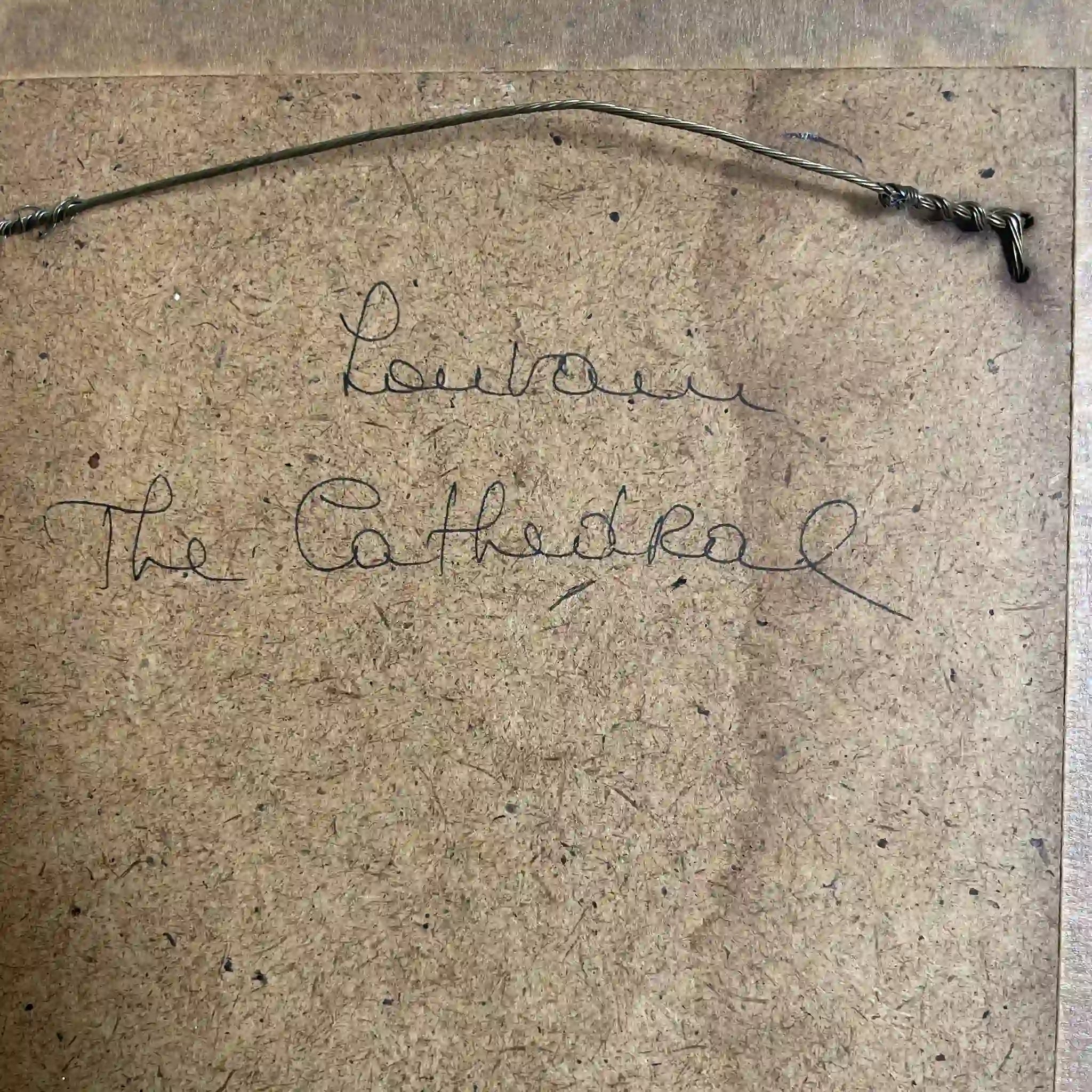 【复古】复制品/ w.l. BRUCKMAN /“Louvain / The Cathedral”(鲁汶大教堂/圣彼得教堂)/ 20世纪初(推测)/纸/英国 爱德华迪恩框架