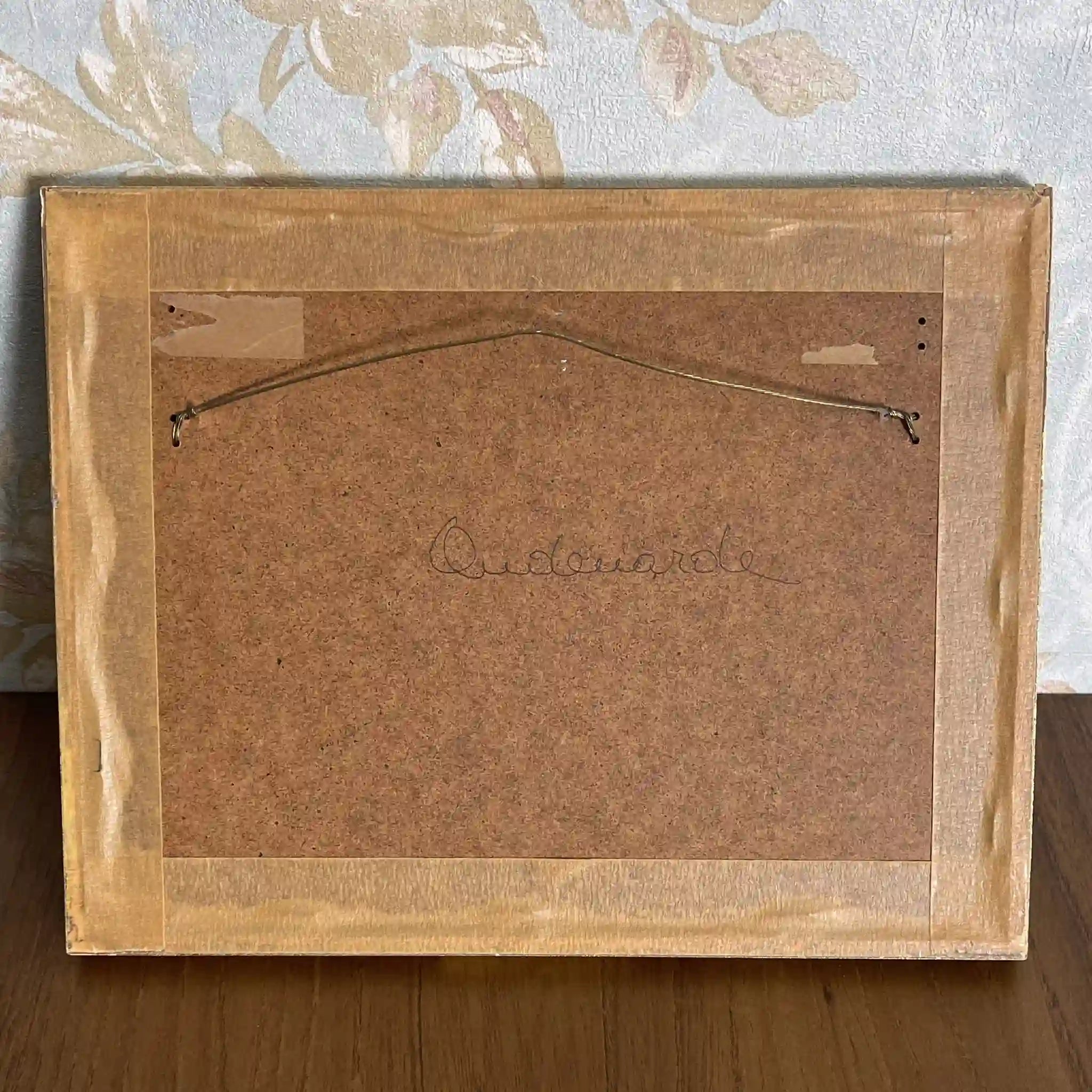 【复古】复制品/ w.l. BRUCKMAN /“Oudenaarde”(奥德纳德市政厅)/ 20世纪初(估计)/纸/英国/爱德华框架
