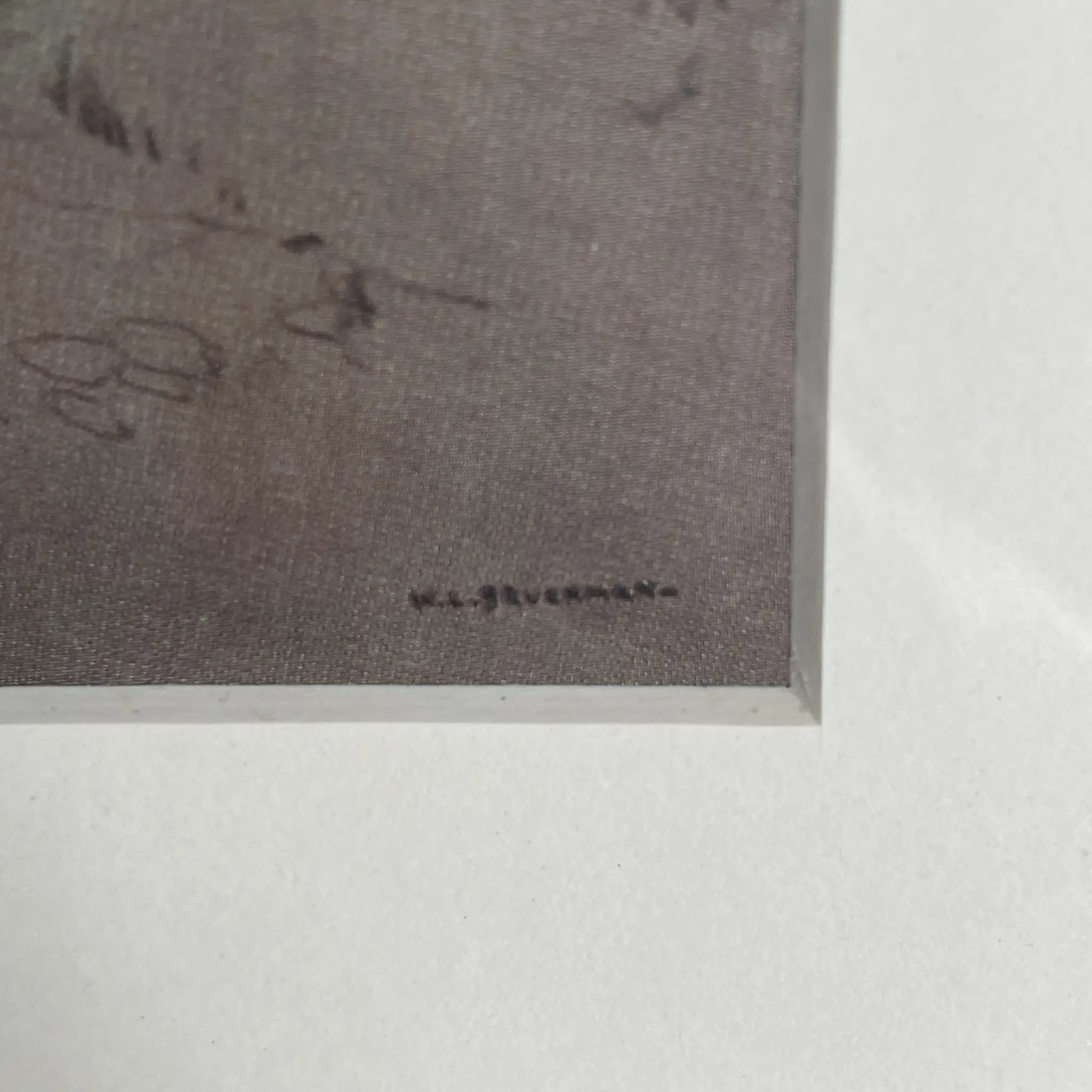 【复古】复制品/ w.l. BRUCKMAN /《Louvain / Entrance to Cloisters》/ 20世纪初(推测)/纸/英国/ 爱德华迪恩框架