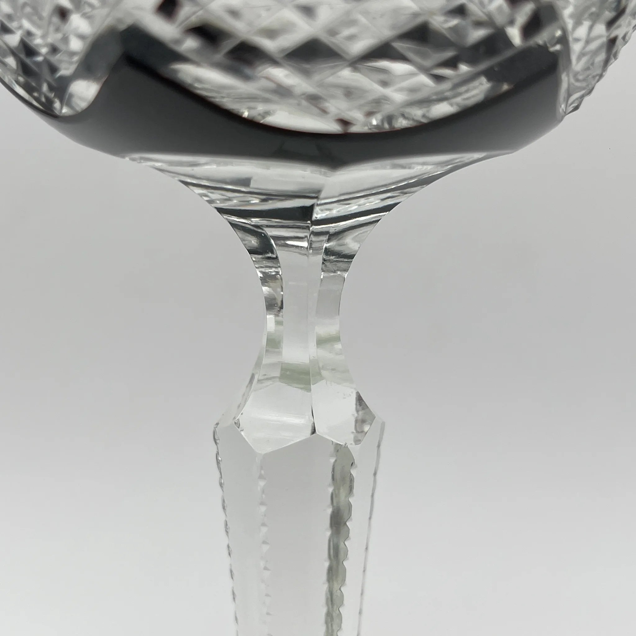 【葡萄酒】酒杯/ 20世纪/水晶玻璃/欧洲/切割玻璃,玻璃覆盖