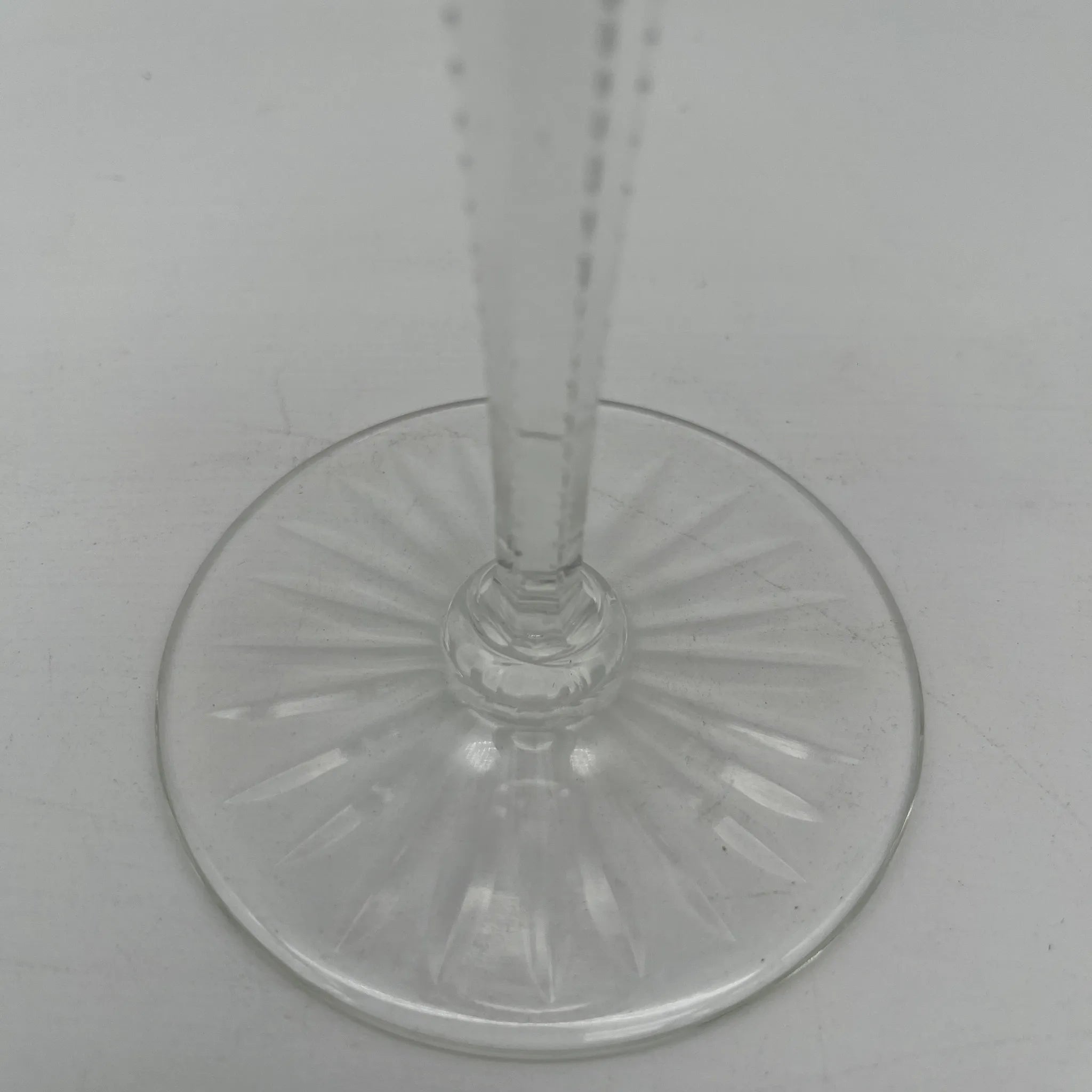 【葡萄酒】酒杯/ 20世纪/水晶玻璃/欧洲/切割玻璃,玻璃覆盖