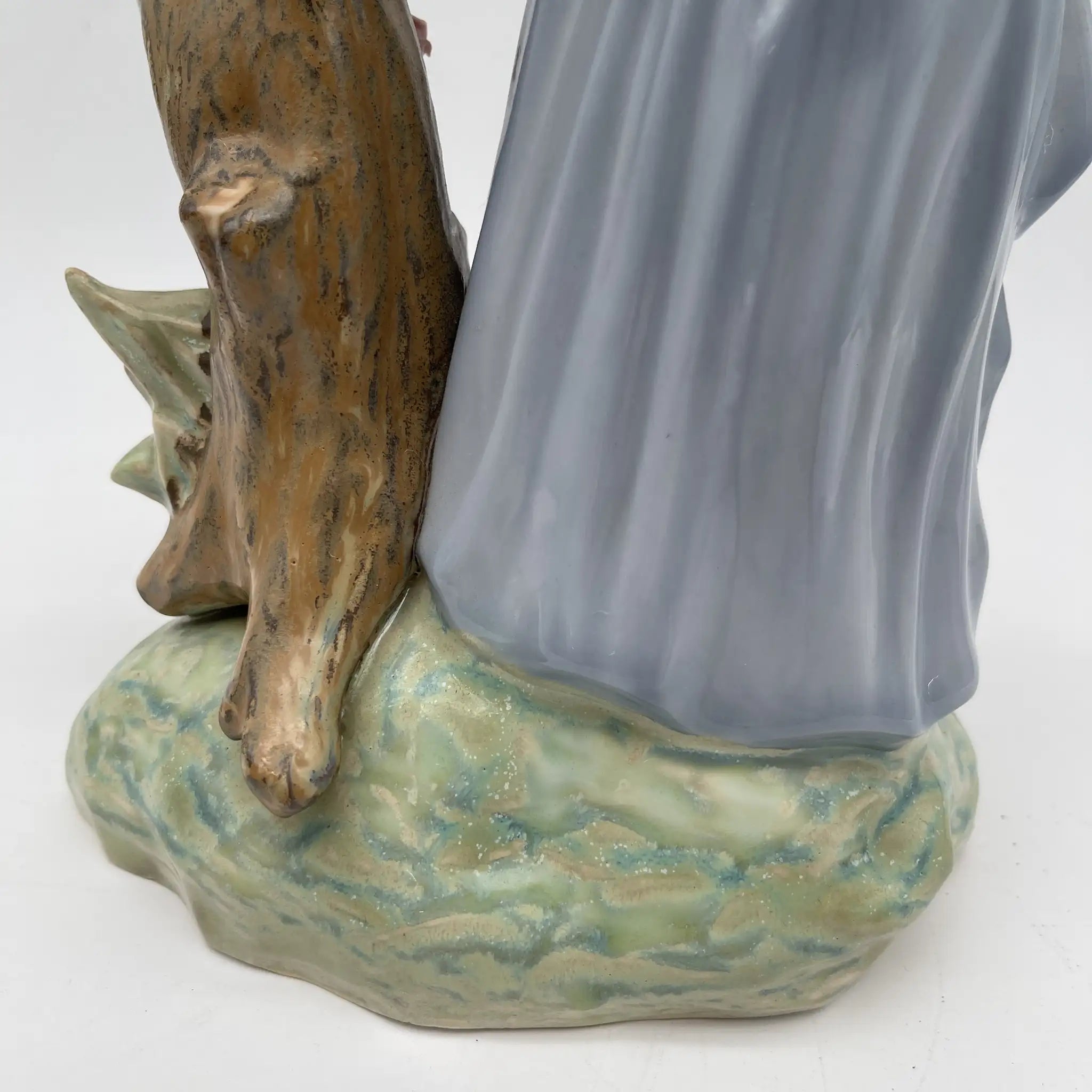 【复古】公仔(陶瓷娃娃)/ Roumano(罗马诺)/推测1960-1980年代/瓷器/西班牙/抛光,柔和的颜色,手绘