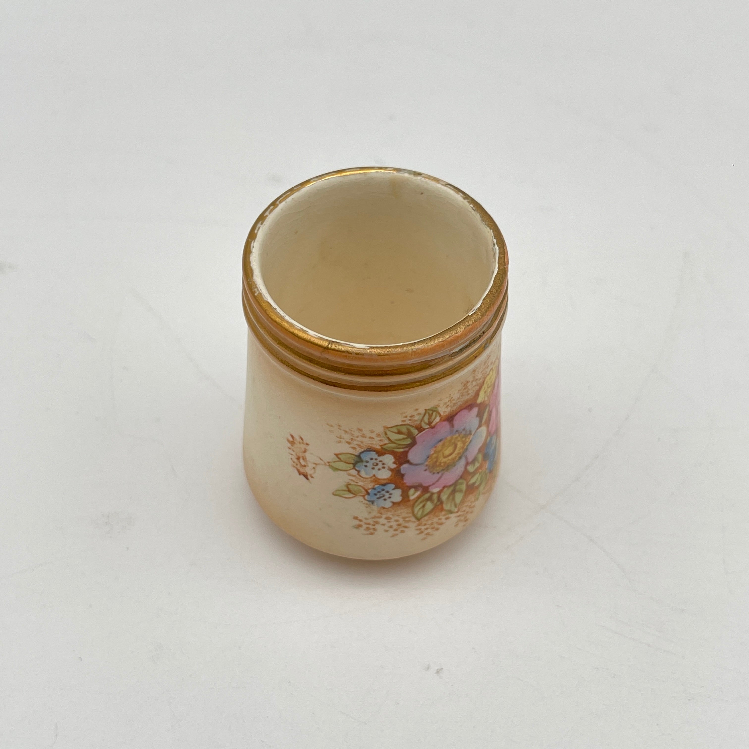 【古董】调味料盒3p / Crown Devon / 1910-1920年代(推测)/陶器/英国/糖移位机,盐摇床, 芥末壶