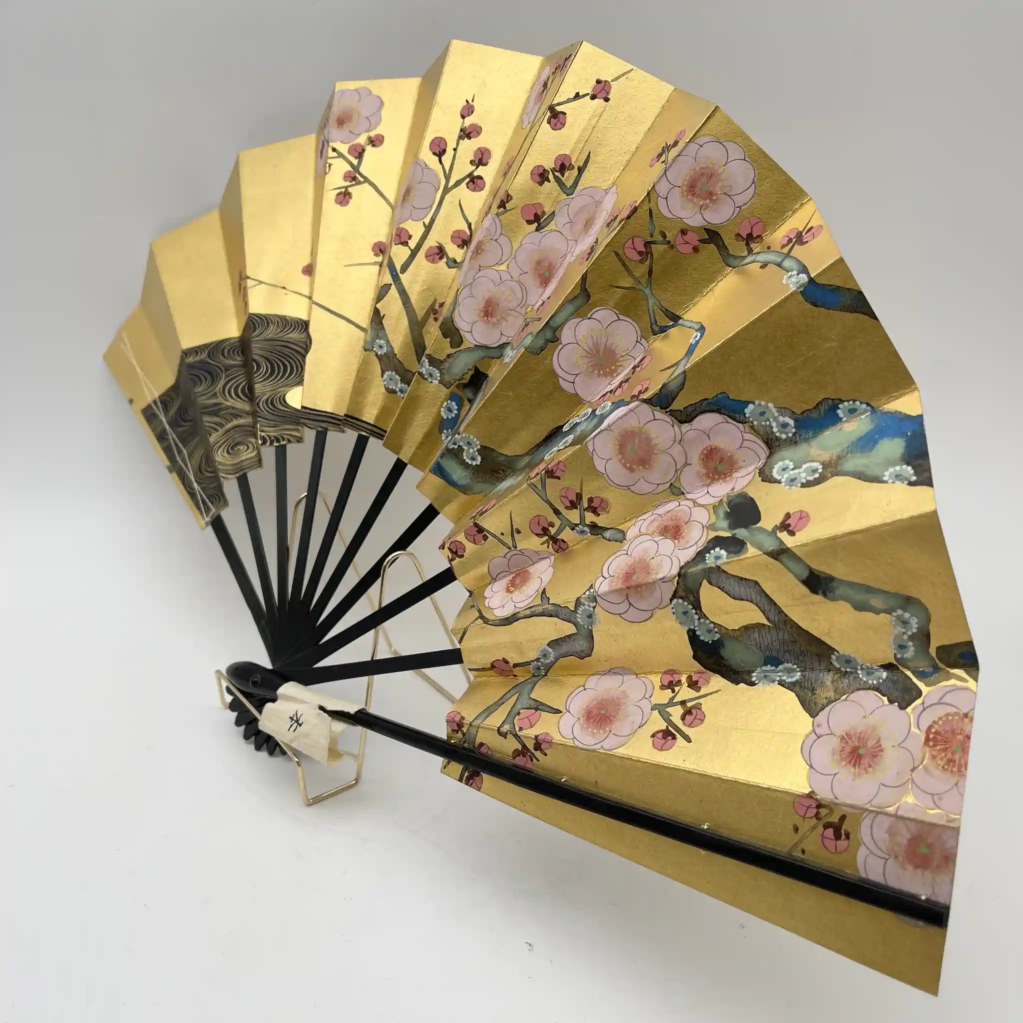 【再利用】扇子/和纸/日本/红梅白梅