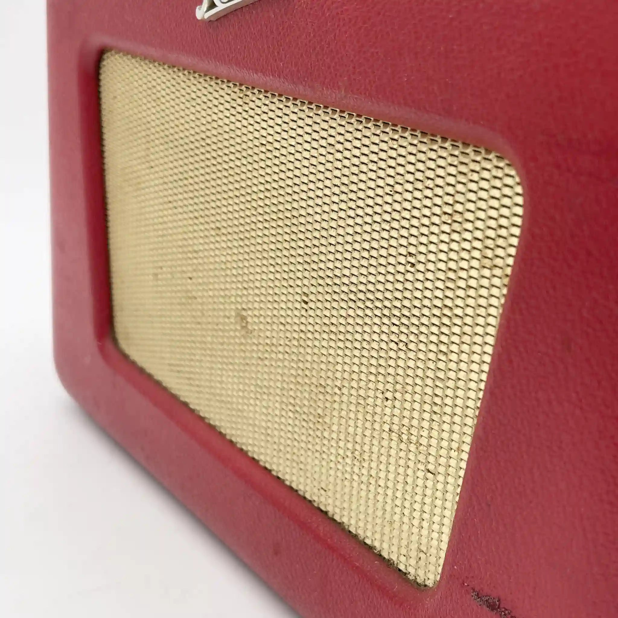【复古】便携式收音机/ Roberts Radio / REVIVAL 500 / 1990-2000年代/合成皮革/英国/英国王室御用, 实木橱柜音响