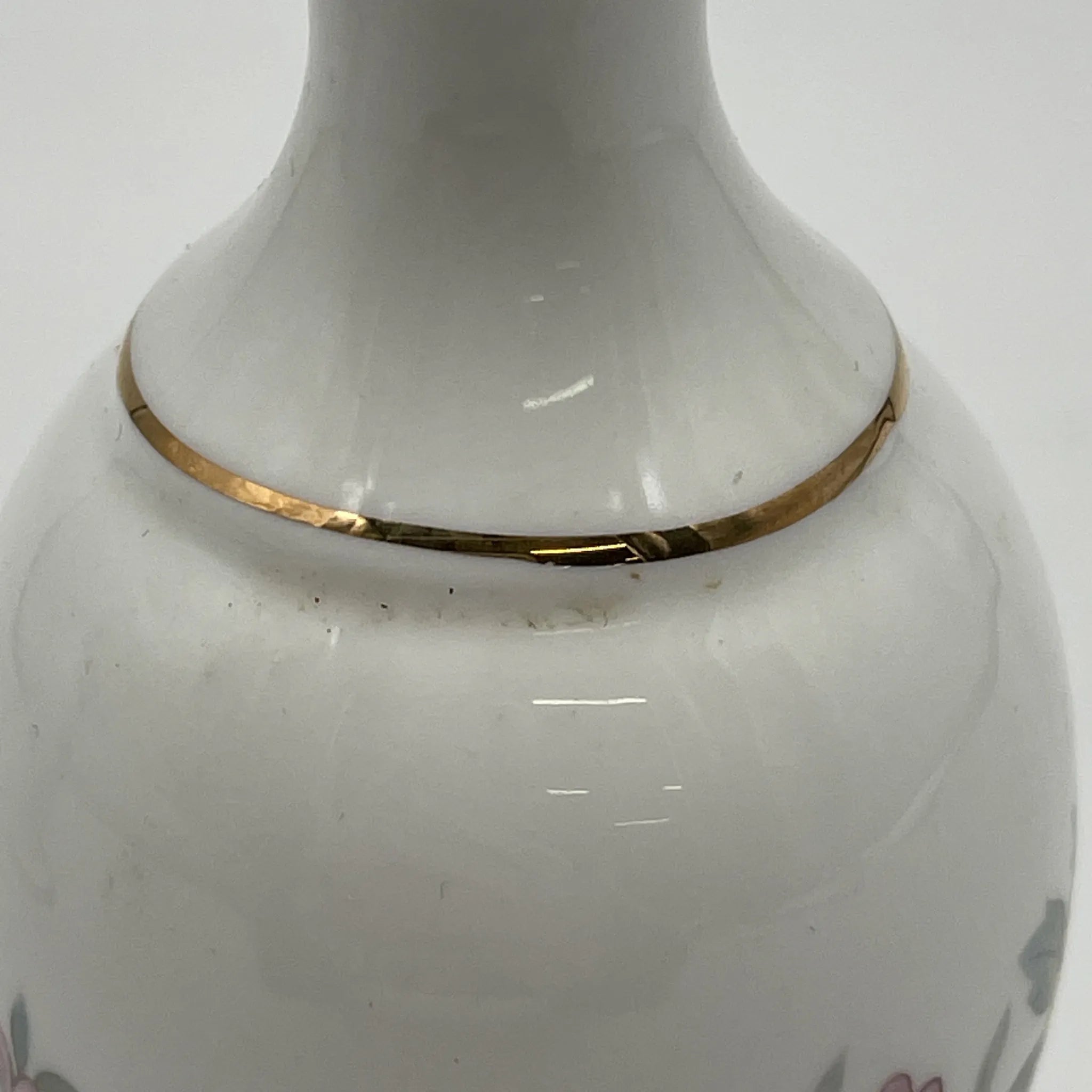 【复古】salt & peppershaker / Mayfair (Mayfair) / 1950-1980年代(推测)/ Fine Bone China /英国/小花花样, 柔和色调,金彩