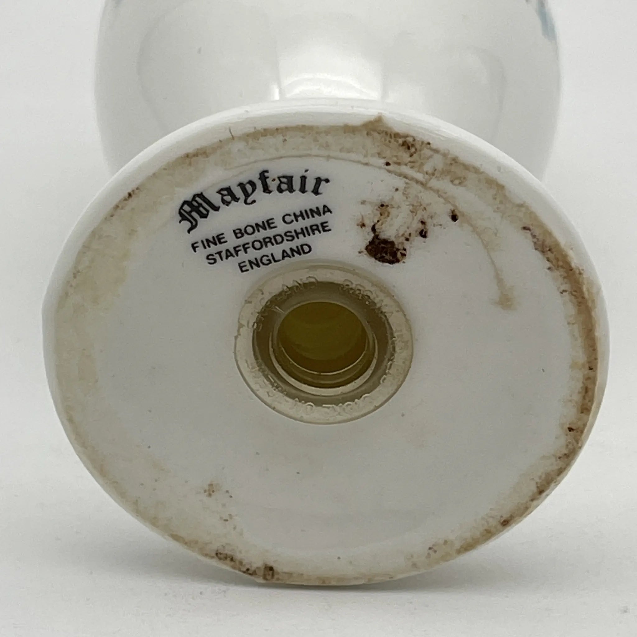 【复古】salt & peppershaker / Mayfair (Mayfair) / 1950-1980年代(推测)/ Fine Bone China /英国/小花花样, 柔和色调,金彩