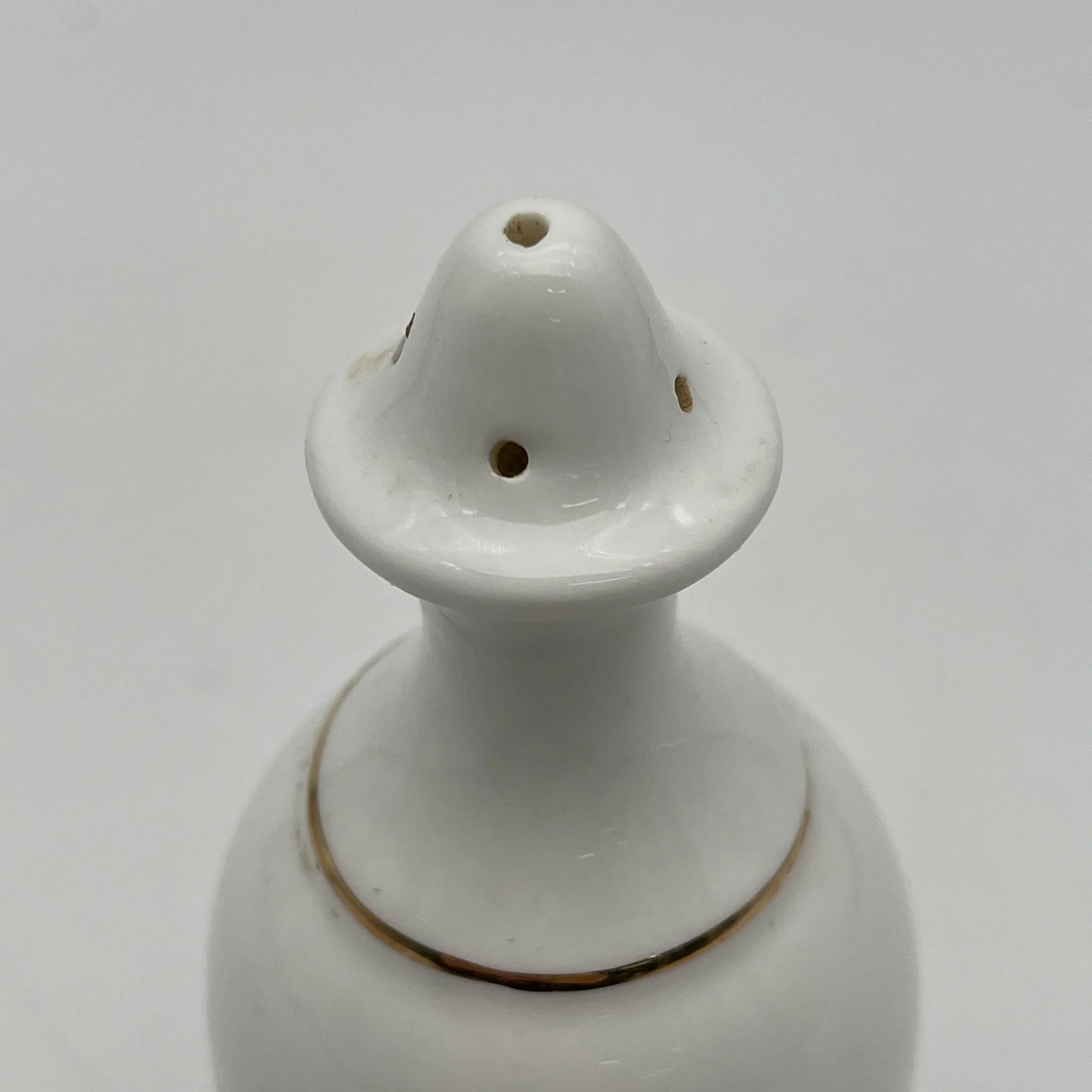 【复古】salt & peppershaker / Mayfair (Mayfair) / 1950-1980年代(推测)/ Fine Bone China /英国/小花花样, 柔和色调,金彩