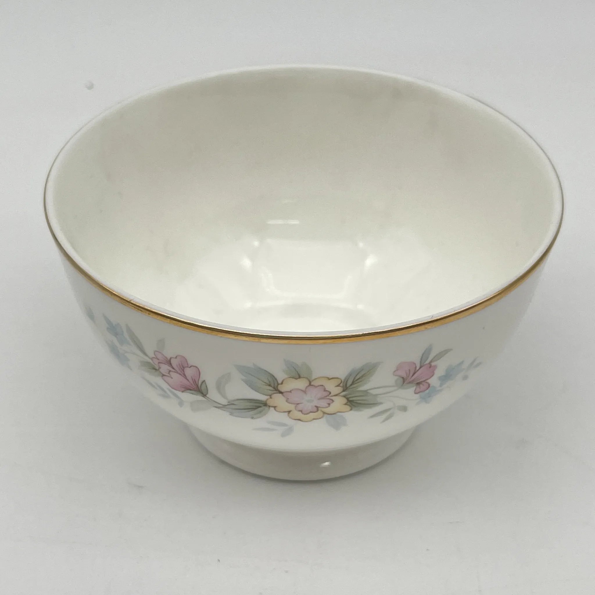 【复古】咖啡杯/ Mayfair (Mayfair) / 1950-1980年代(推测)/ Fine Bone China /英国/小花图案,柔和色调,金彩