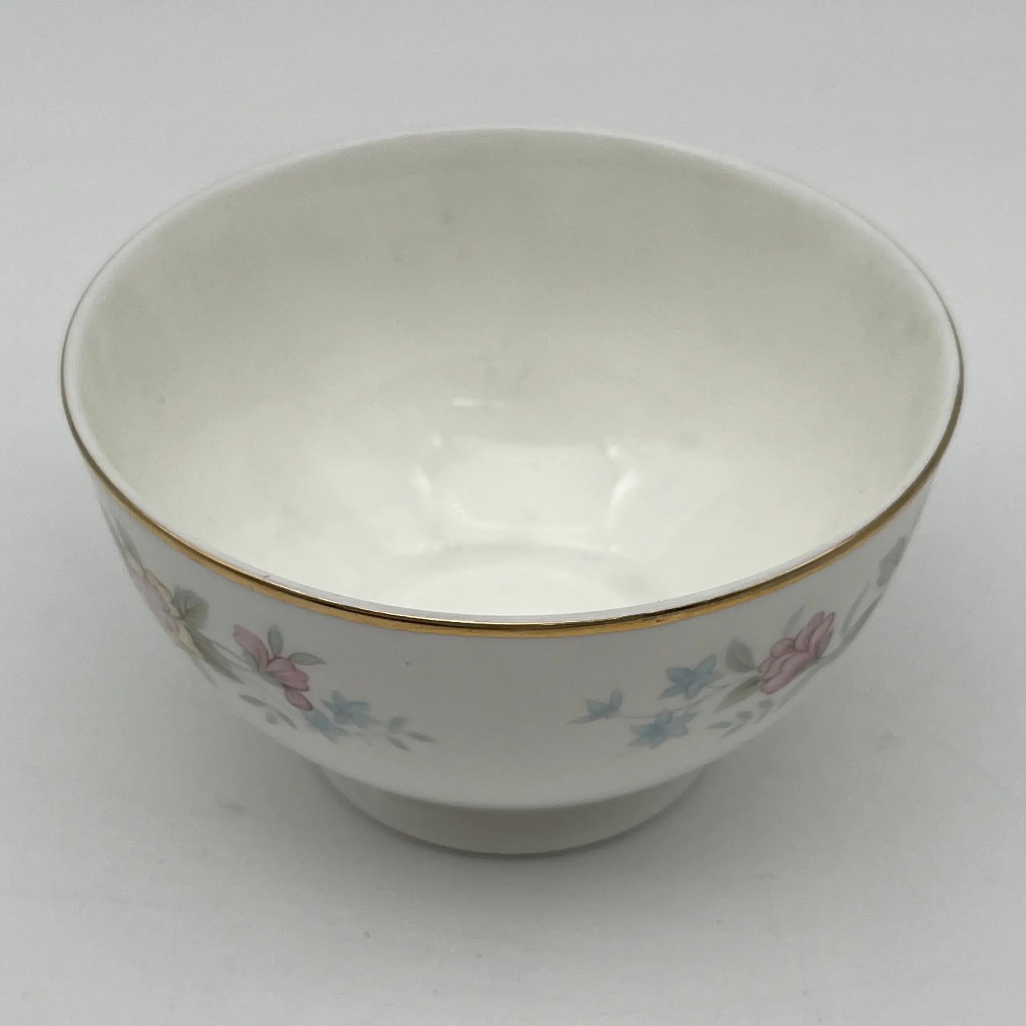 【复古】咖啡杯/ Mayfair (Mayfair) / 1950-1980年代(推测)/ Fine Bone China /英国/小花图案,柔和色调,金彩