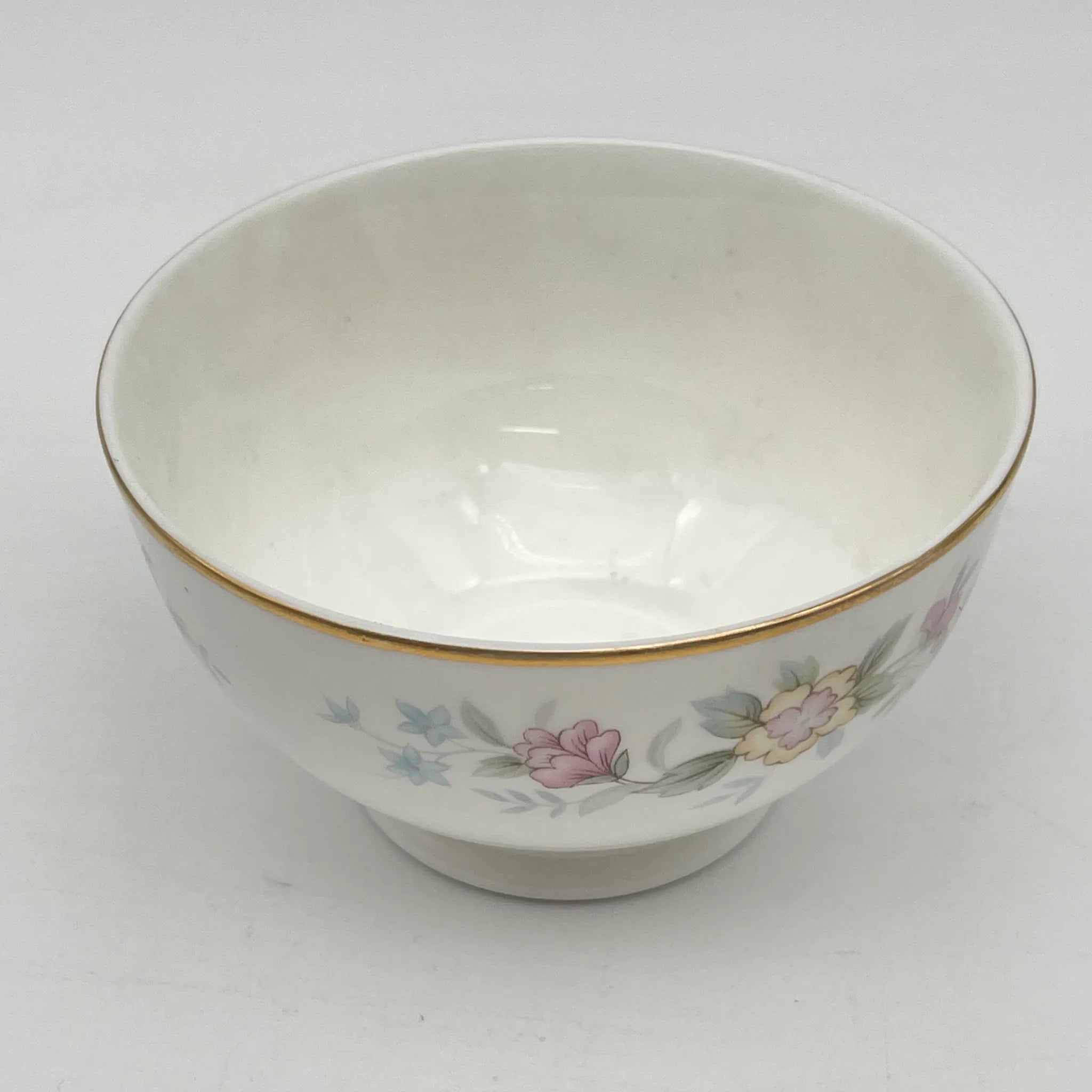 【复古】咖啡杯/ Mayfair (Mayfair) / 1950-1980年代(推测)/ Fine Bone China /英国/小花图案,柔和色调,金彩