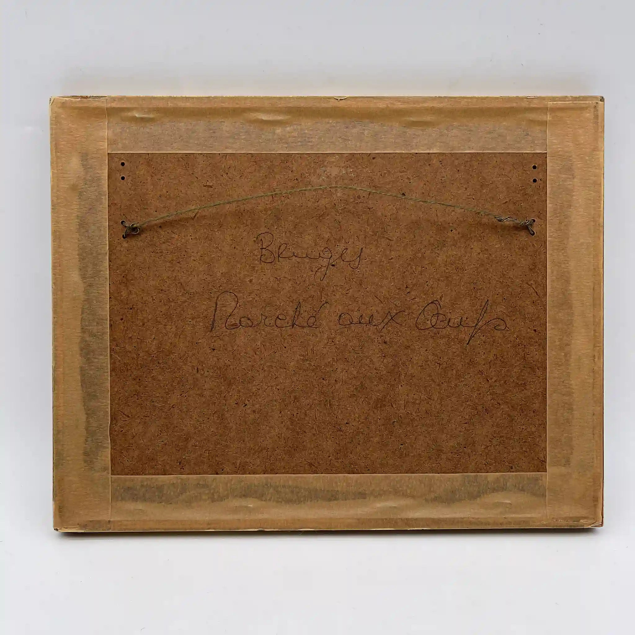 【复古】复制品/ w.l. BRUCKMAN /“Bruges/ Marche aux Oeufs”/估计20c初/纸/英国/胶印, 爱德华迪恩框架