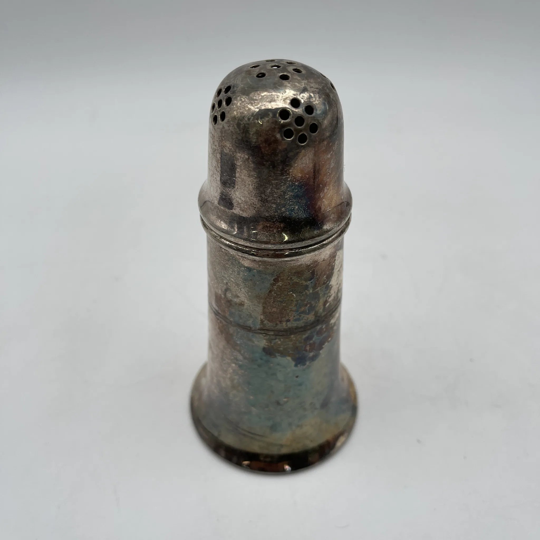 【古董】盐和胡椒/ Mappin & Webb /估计1920s /银板/英国