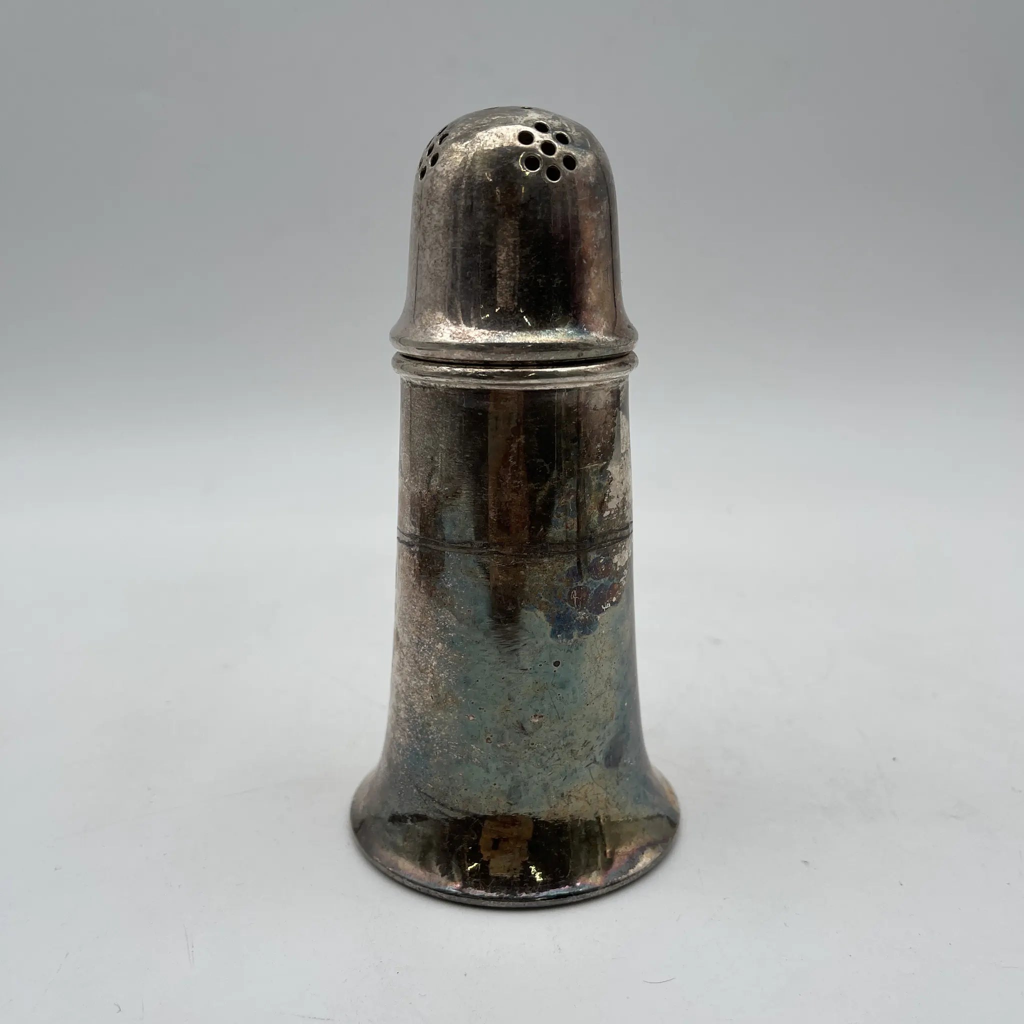 【古董】盐和胡椒/ Mappin & Webb /估计1920s /银板/英国