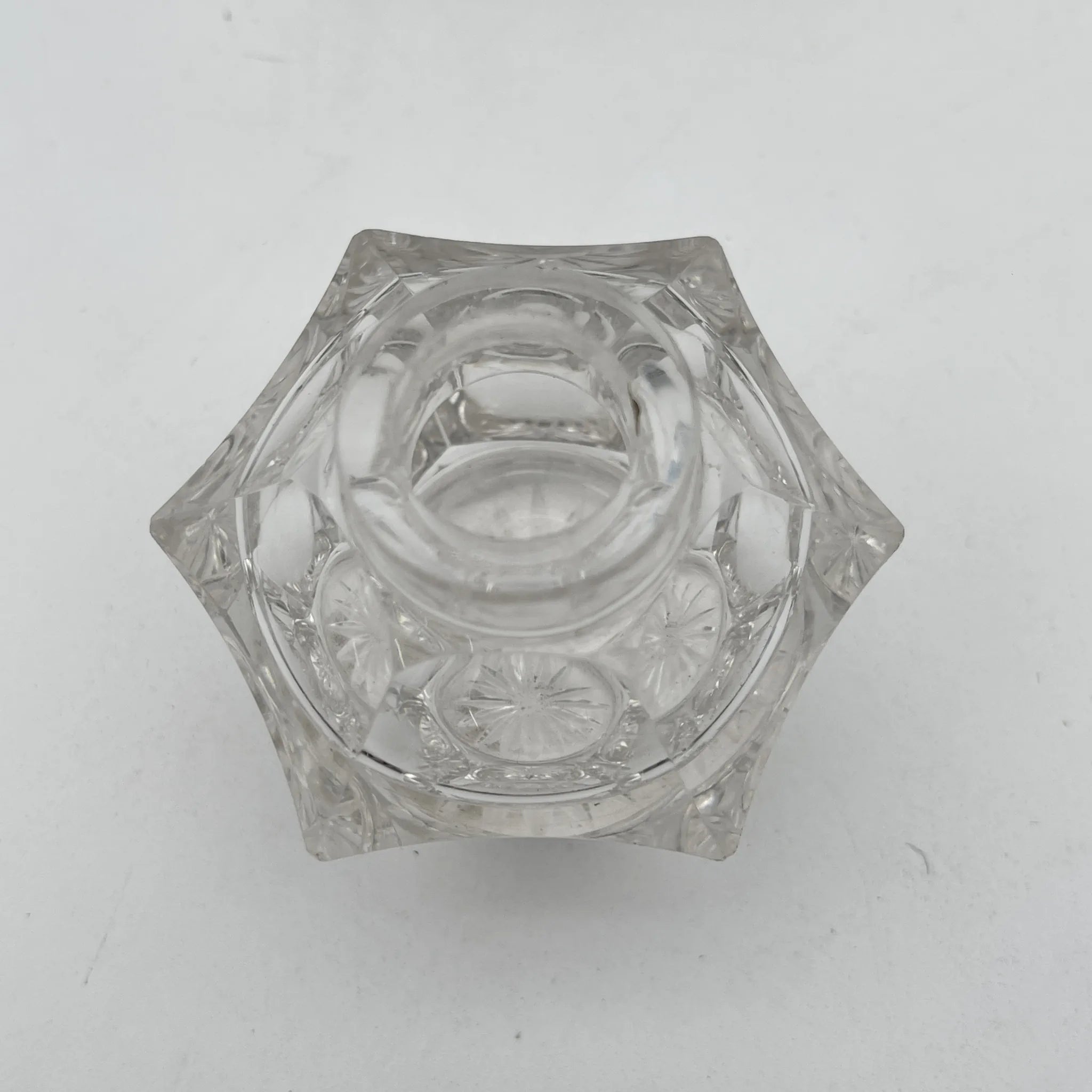 【古董】墨水瓶/估计20c初/银板/英国/墨水瓶2p,带脚,阿坎索