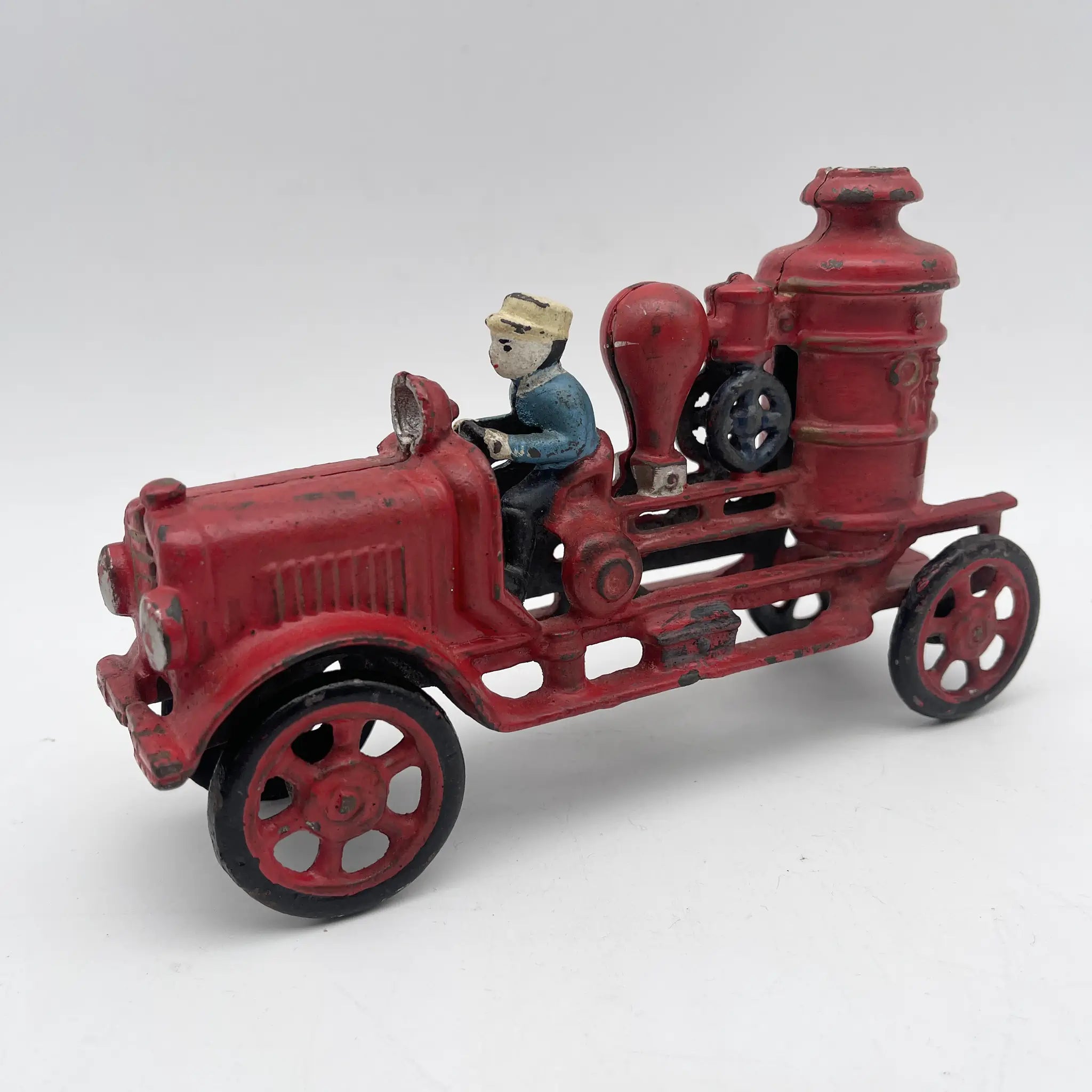 【复古】物体/消防车/估计1920-1930s /铸铁/美国