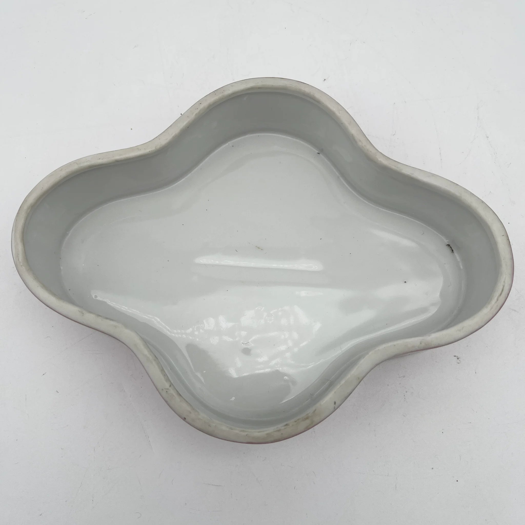 【アンティーク】 小物入れ / セーブル様式 / 推定19C後半 / 磁器 / フランス / フェート・ギャラント, 金彩盛り上げ