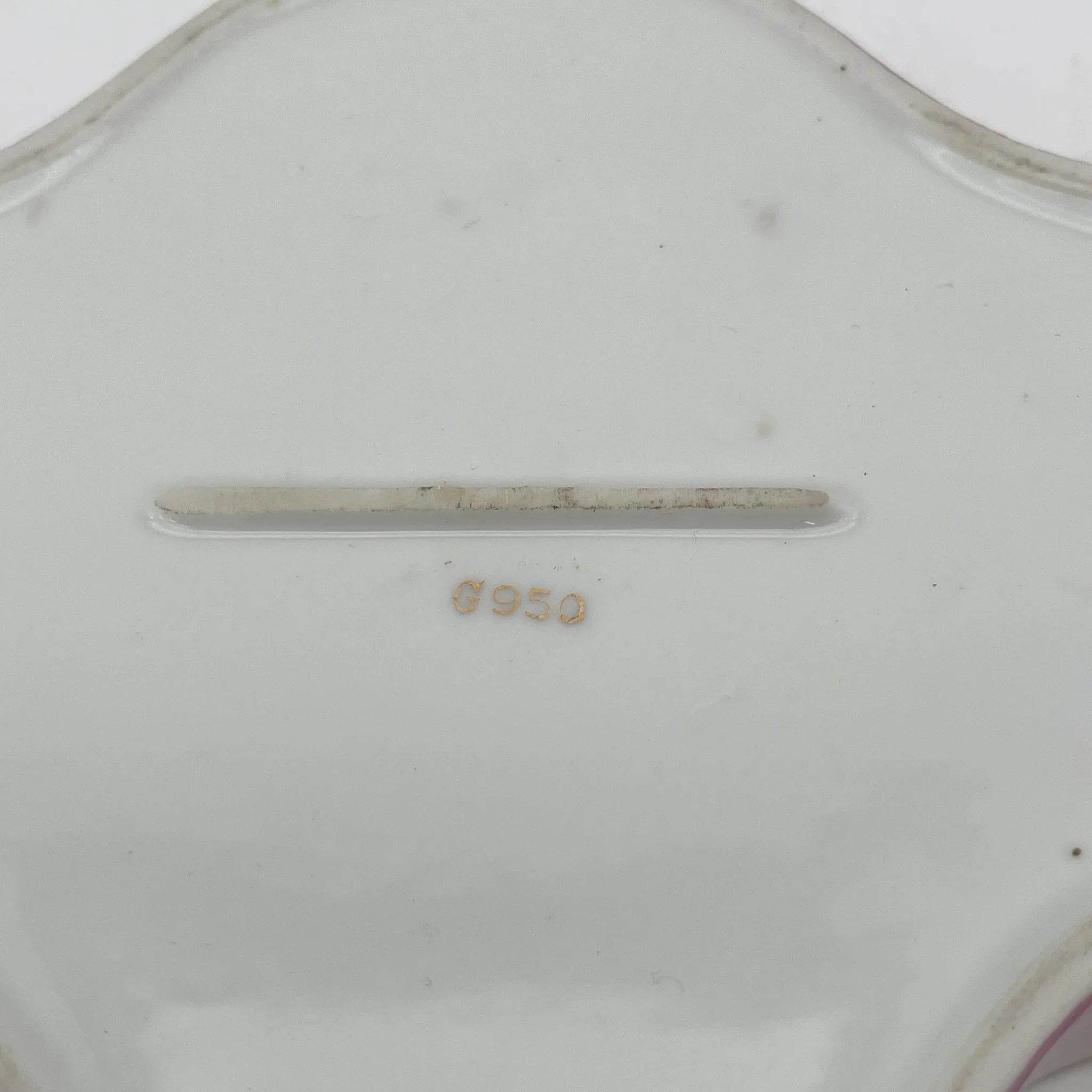 【アンティーク】 小物入れ / セーブル様式 / 推定19C後半 / 磁器 / フランス / フェート・ギャラント, 金彩盛り上げ