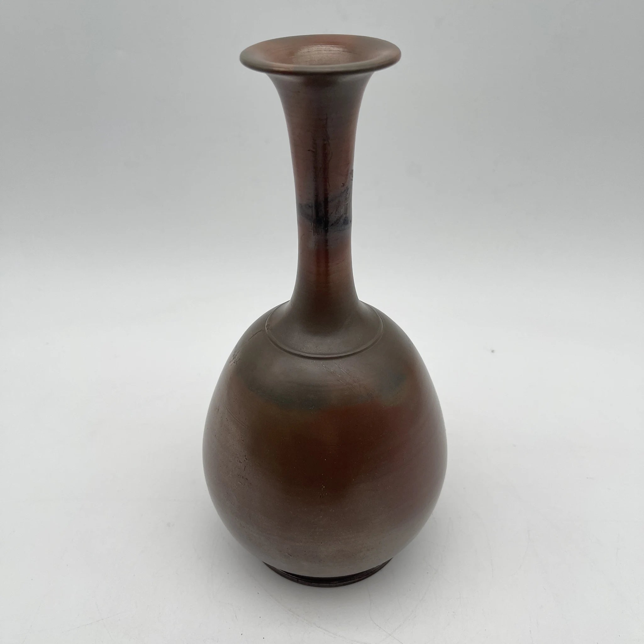 【リユース】 花入 (花瓶) / 備前焼 / 陶器 / 日本 / 箱付