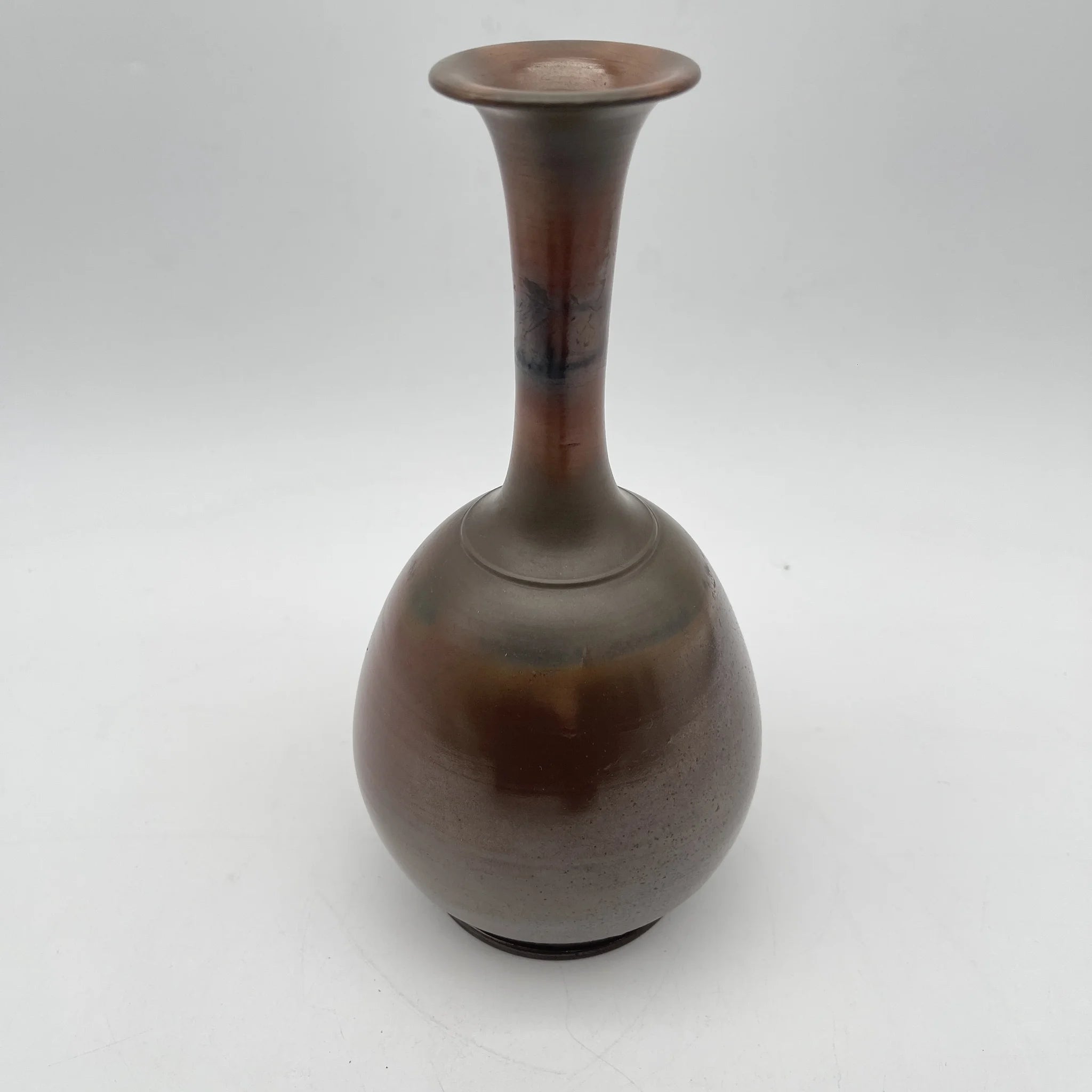 【リユース】 花入 (花瓶) / 備前焼 / 陶器 / 日本 / 箱付