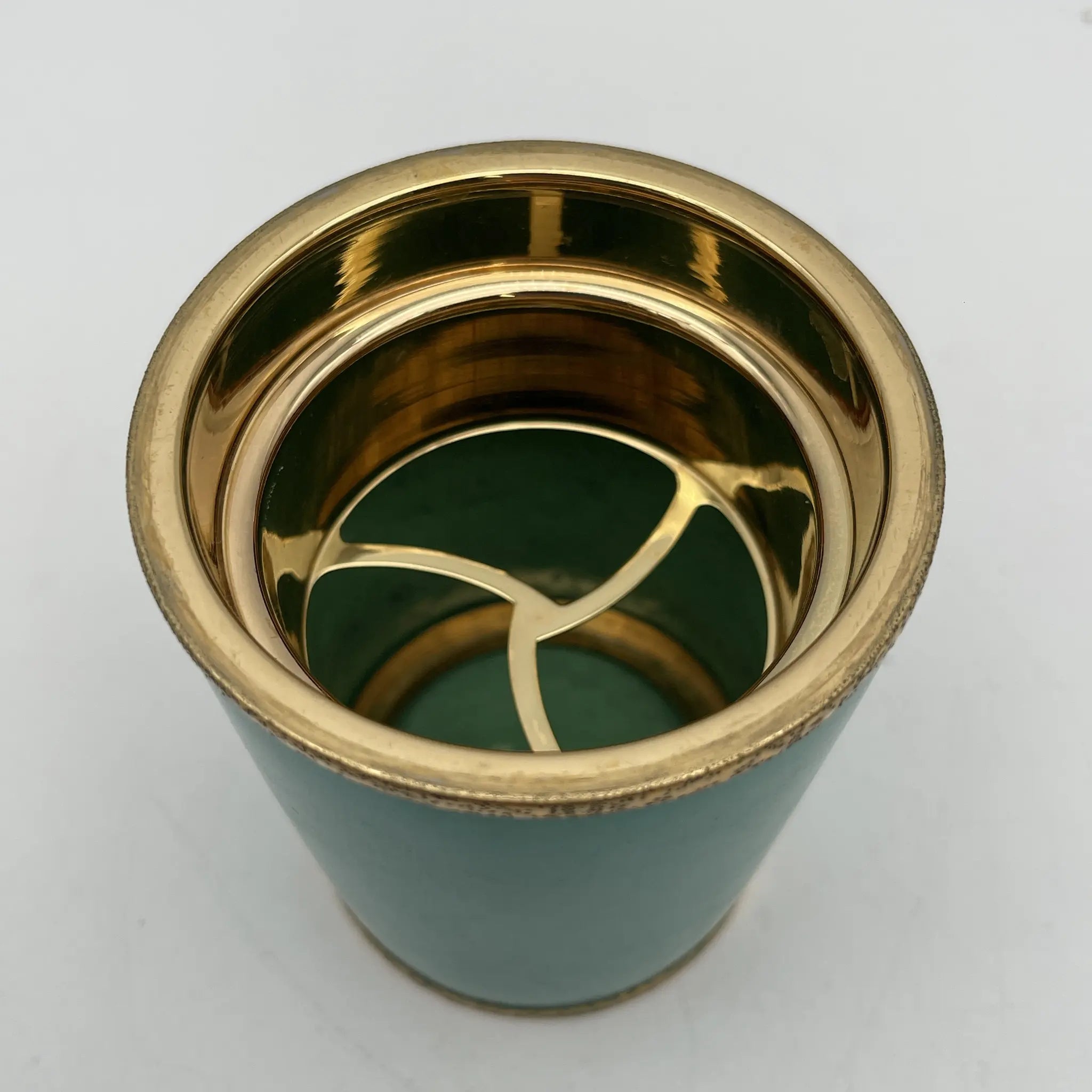 【复古】烟具3p(打火机烟灰缸烟盒)/七宝烧/推测1960-80s /铜/日本/王子制打火机