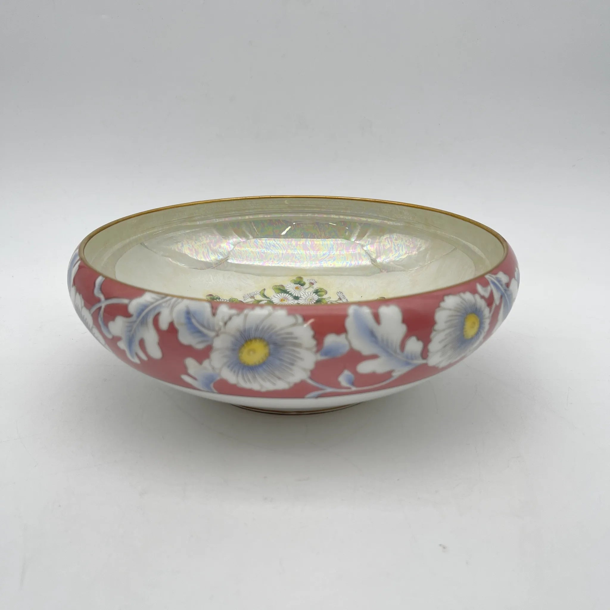 【复古】盘子(平钵)/ Noritake(则竹)/御临幸纪念品/ 1927年/瓷器/日本/照片转印