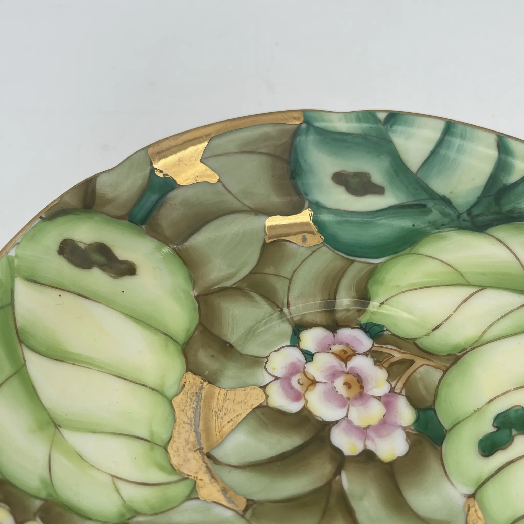 【复古】小碟子/ 1940-50s /瓷器/日本/ Occupied Japan,美国出口用,手绘