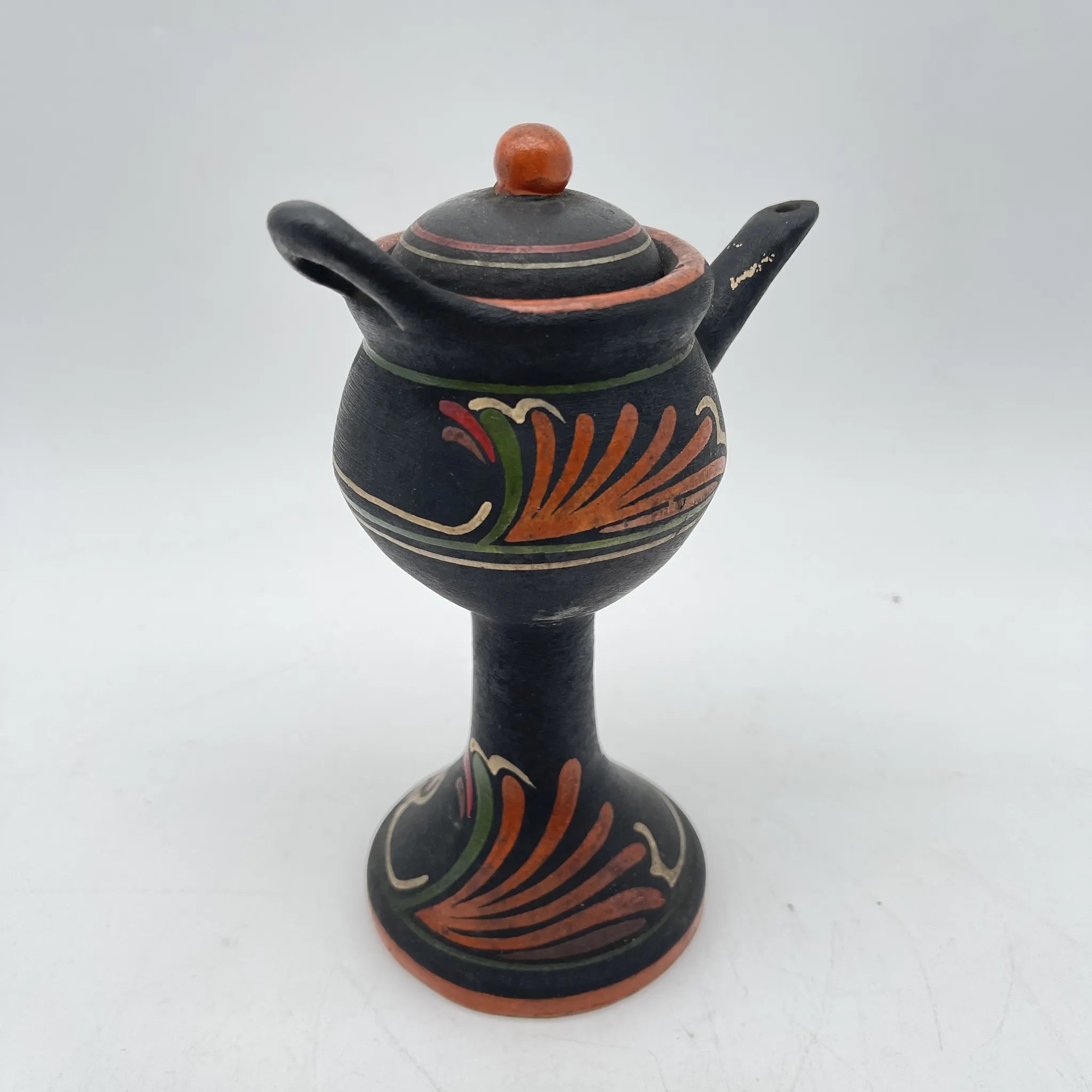 【复古】水瓶/ e.a /豪达陶器/估计1920s /陶器/荷兰/油灯型