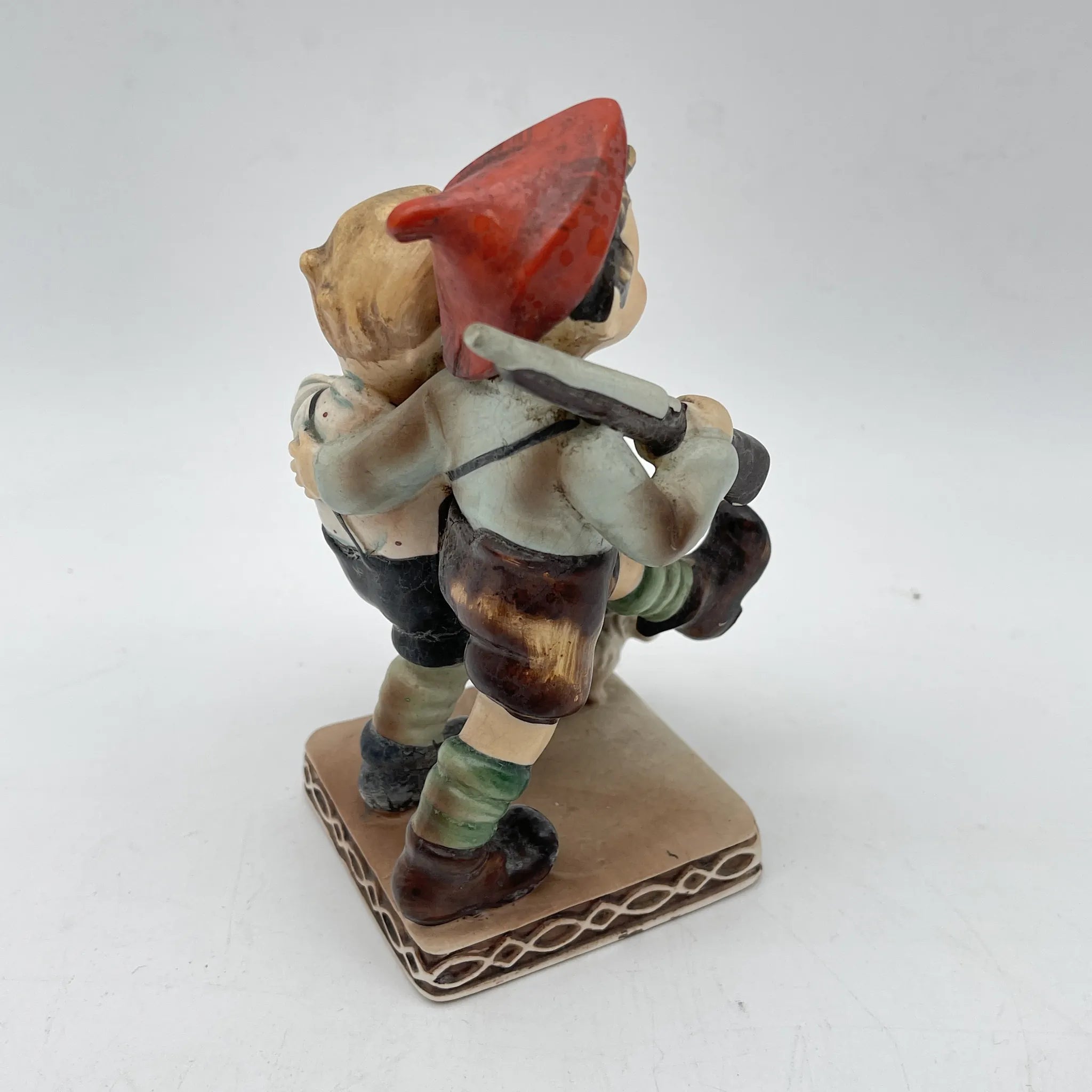 【复古】公仔(陶瓷器人偶)/推测20c中期/陶器/日本/胡梅尔人偶风