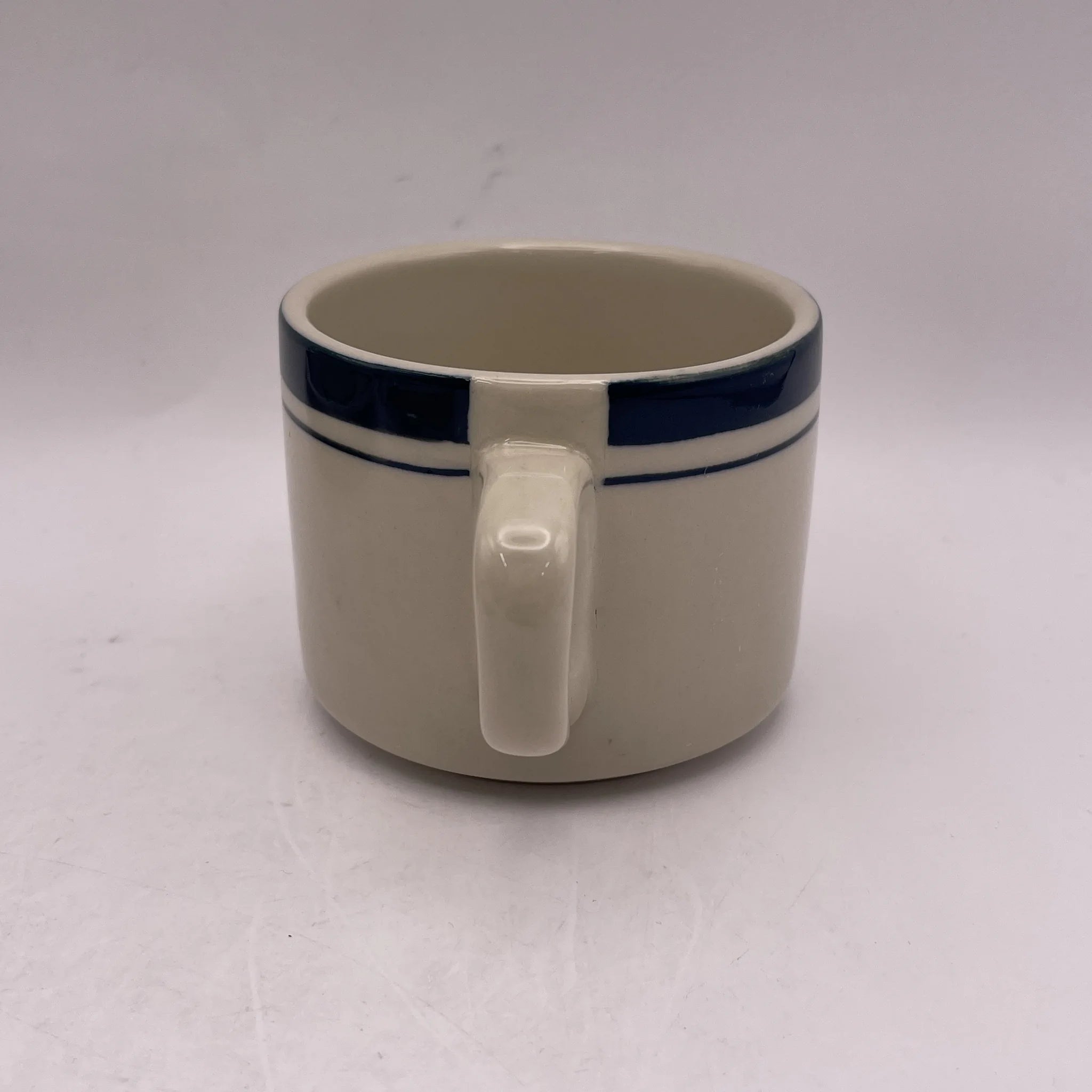【复古】咖啡杯&茶托2p / LUCKY /估计20c后期/陶瓷/日本