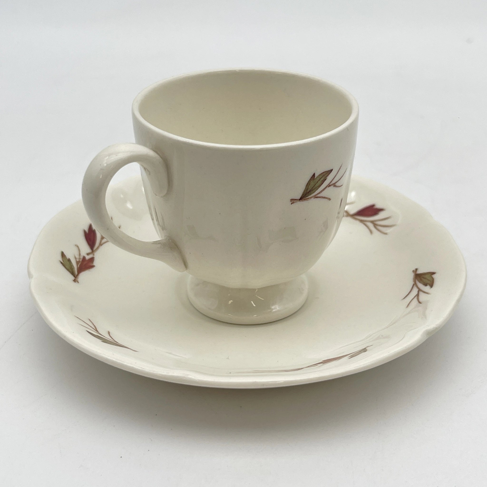 【复古】杯&碟子+备用碟子/ Wedgewood / Drury Lane /估计20c中期/陶器/英国