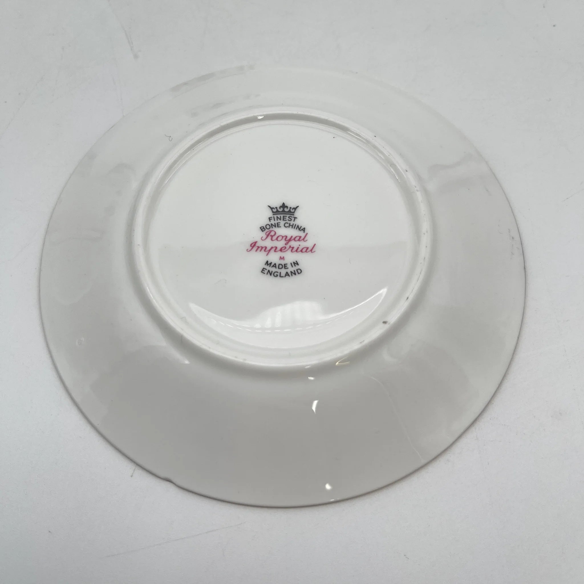 【复古】杯&碟2p / Royal Imperial(皇家帝国)/估计20c中期/ Bone China /英国/ otamleaf,金彩