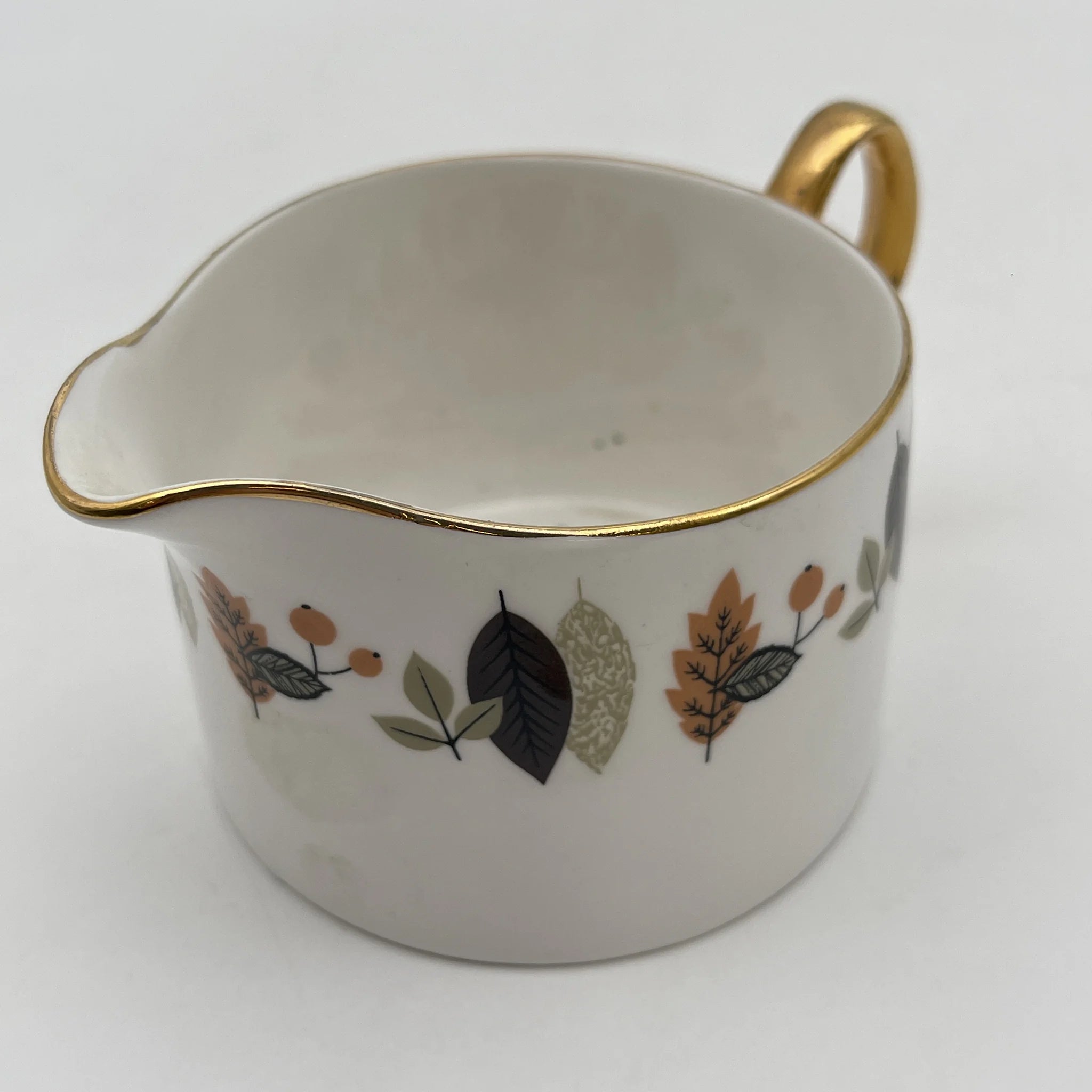 【复古】cremer / Royal Imperial(皇家帝国)/推测20c中期/ Bone China /英国/ otamleaf,金彩