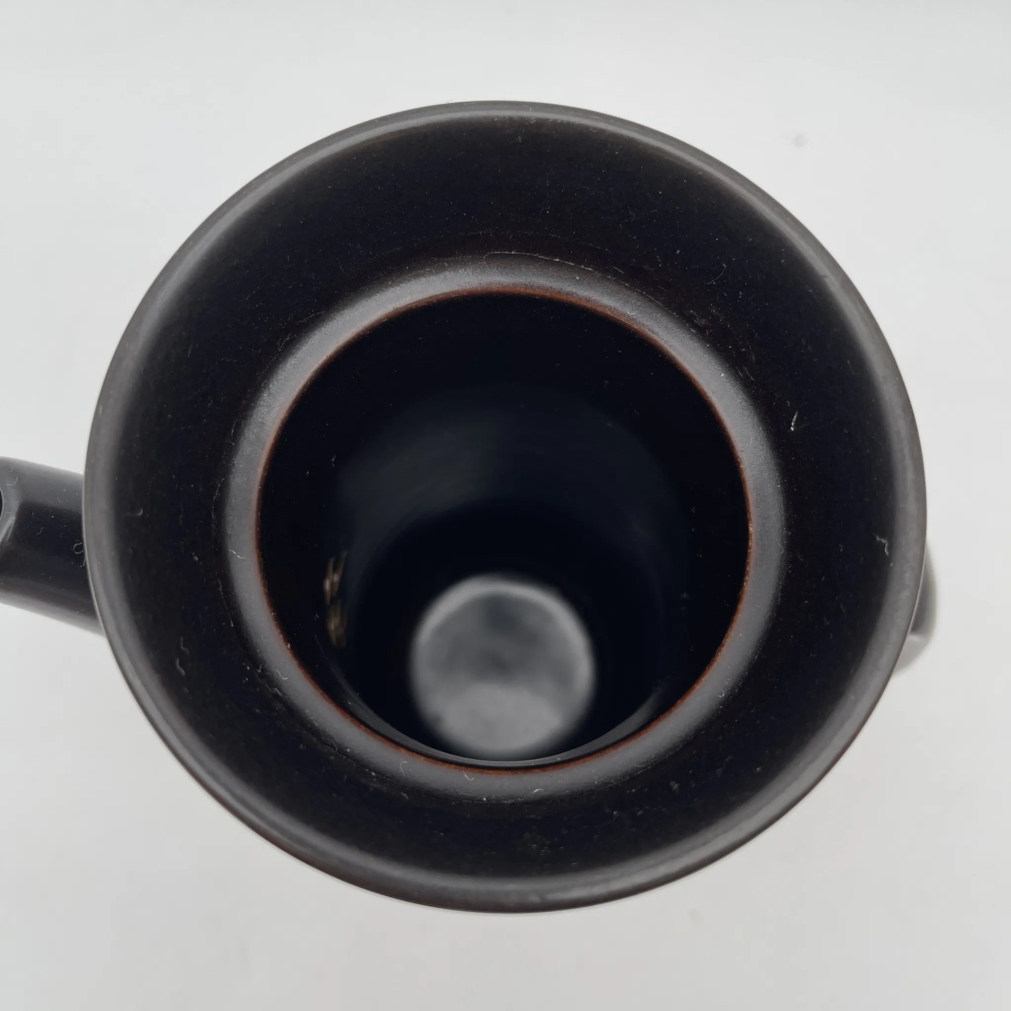 【复古】咖啡壶/ Denby(登比)/估计20c晚/石头服装/英国