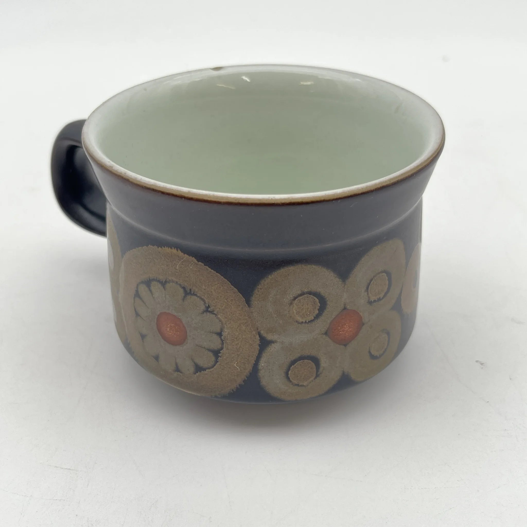 【复古】茶杯/ Denby(登比)/估计20c晚/斯通服装/英国
